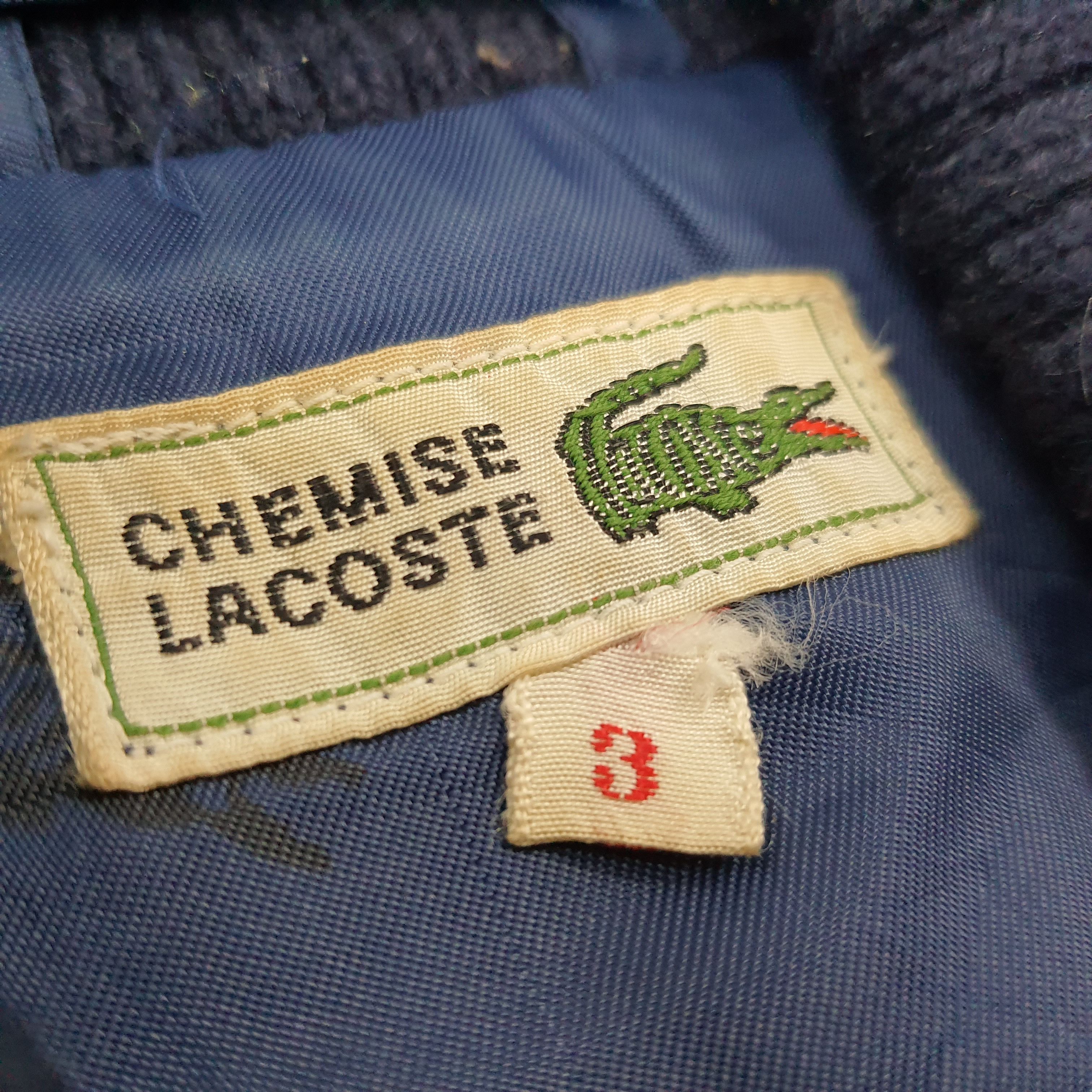 Lacoste Vintage Chemise Lacoste Button Up Vests C269N9 Size US L / EU 52-54 / 3 - 4 Thumbnail