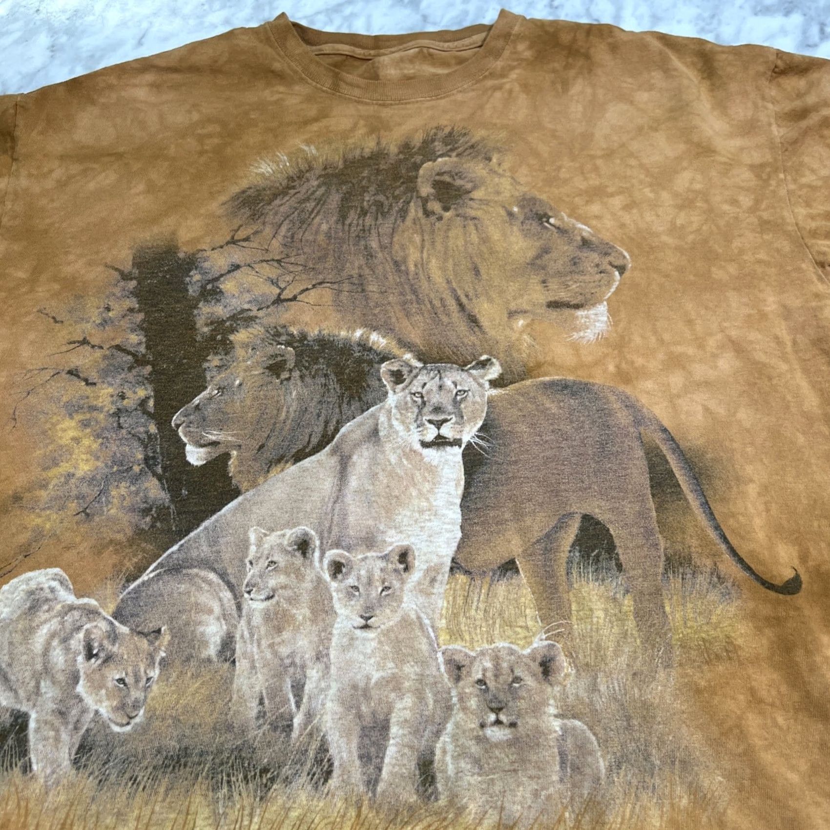 The Mountain The Mountain Lion Shirt XL Size, Lions, Pride Tie Dye Size US XL / EU 56 / 4 - 2 Thumbnail