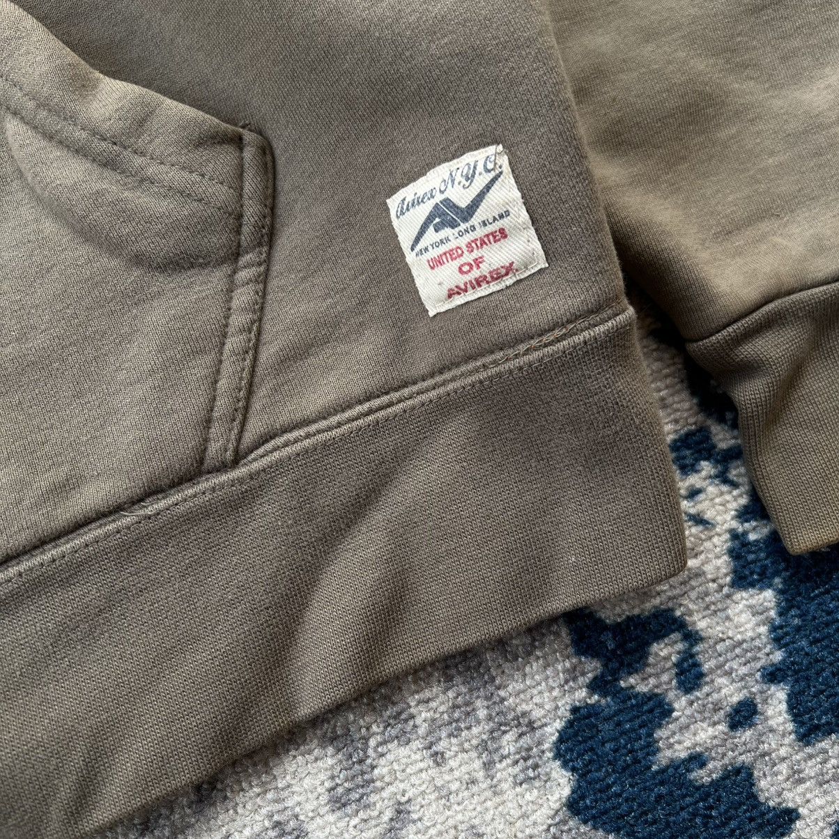 Avirex × Vintage Vintage avirex pile lined ziphoodie Size US XXL / EU 58 / 5 - 7 Thumbnail