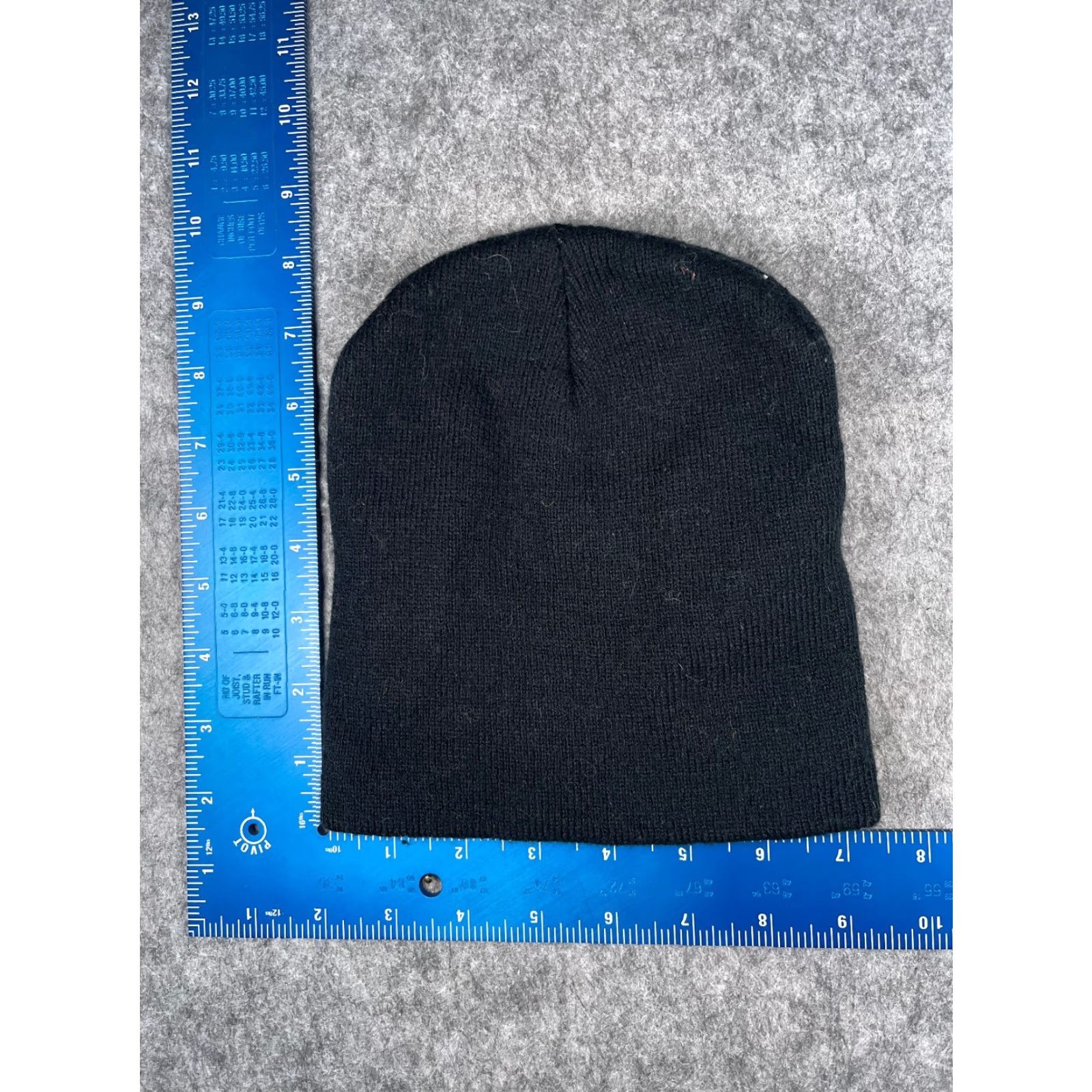 Vintage Skull Beanie Toque Women One Size Black Gold Knit Embellished Rhinestone Studded Womens Size ONE SIZE - 3 Thumbnail
