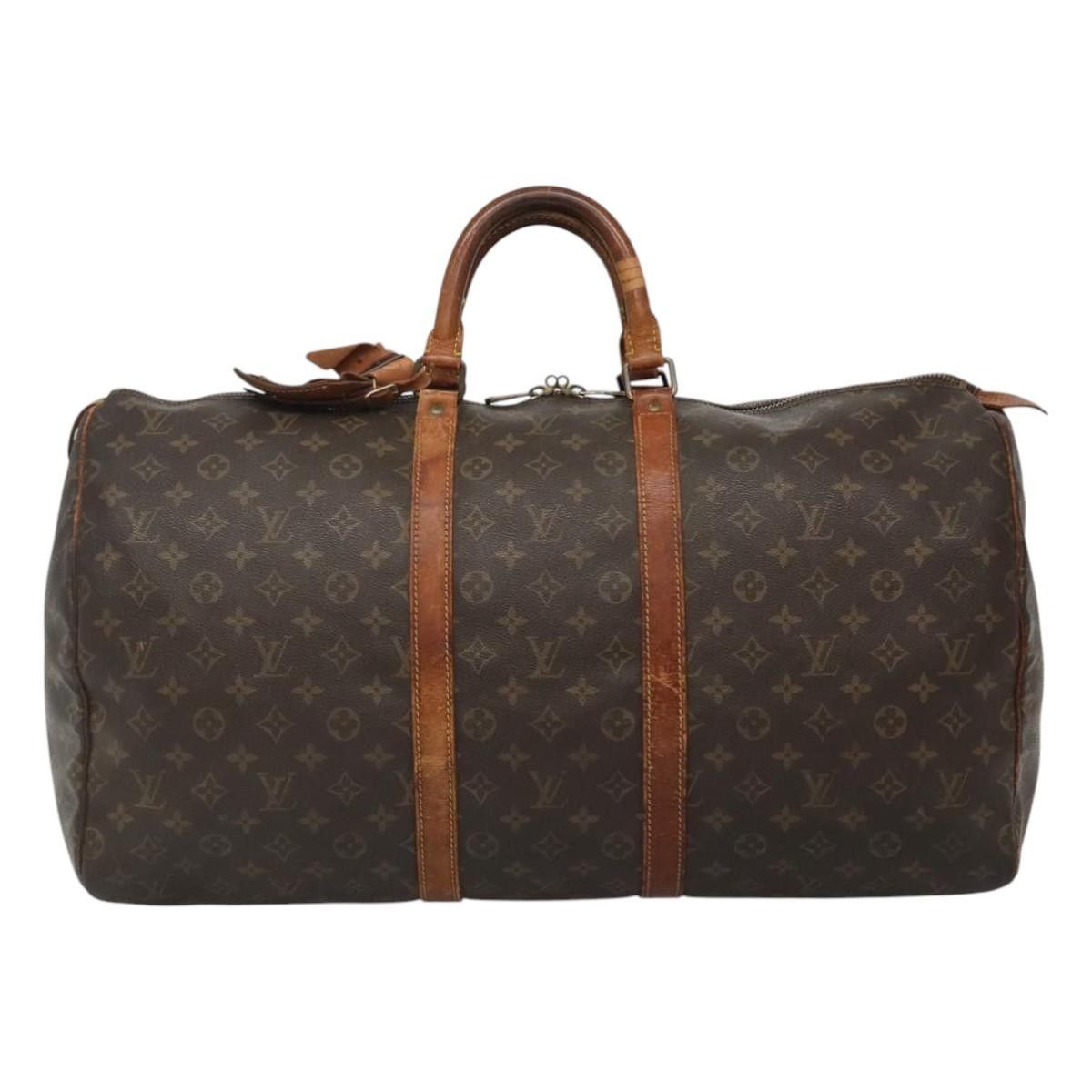 Louis Vuitton LOUIS VUITTON Monogram Keepall 55 Boston Bag M41424 Size ONE SIZE - 13 Thumbnail