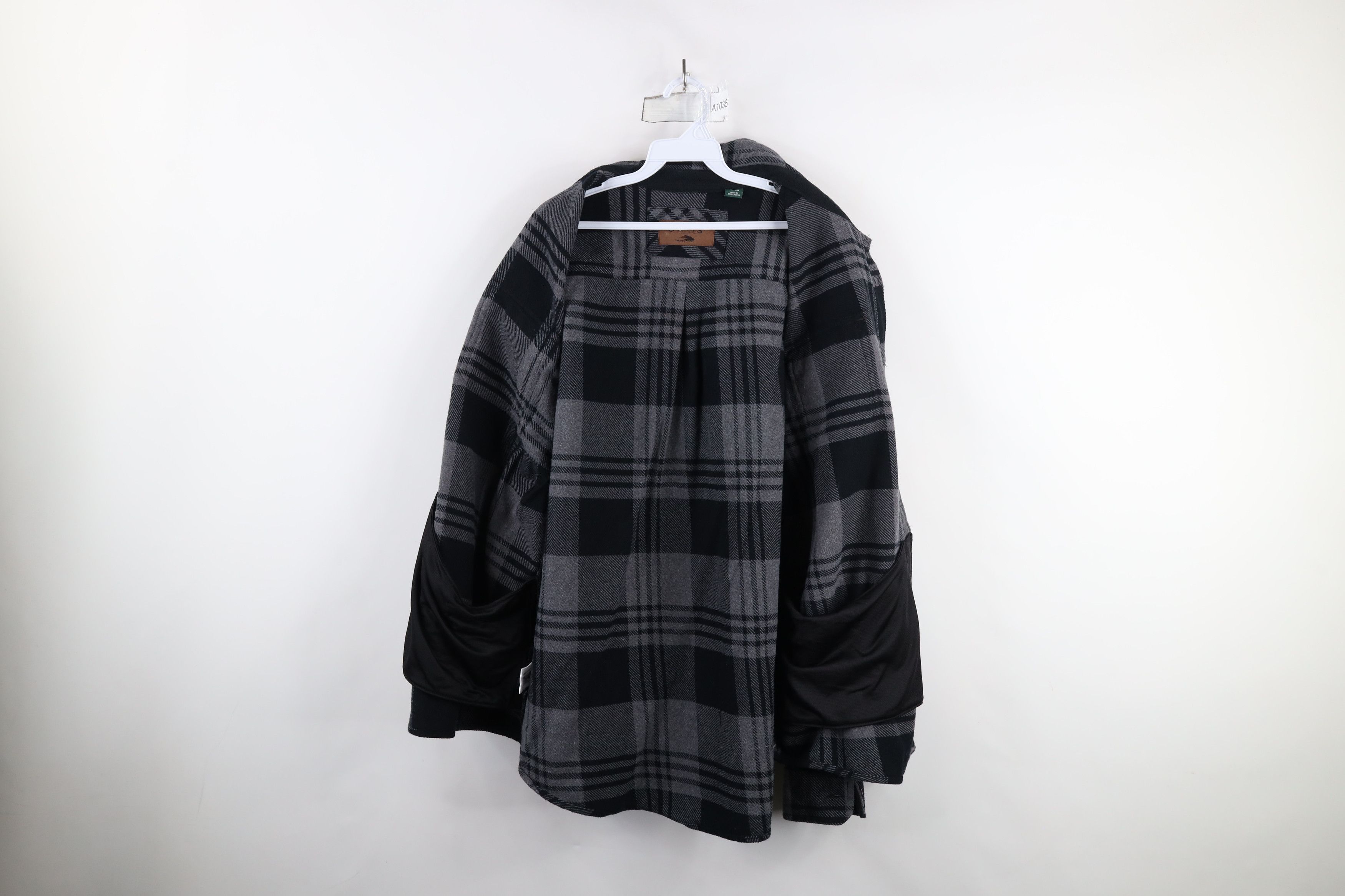 Orvis × Vintage Vintage Orvis Flannel Button Shirt Jacket Shacket Plaid Size US XL / EU 56 / 4 - 10 Thumbnail