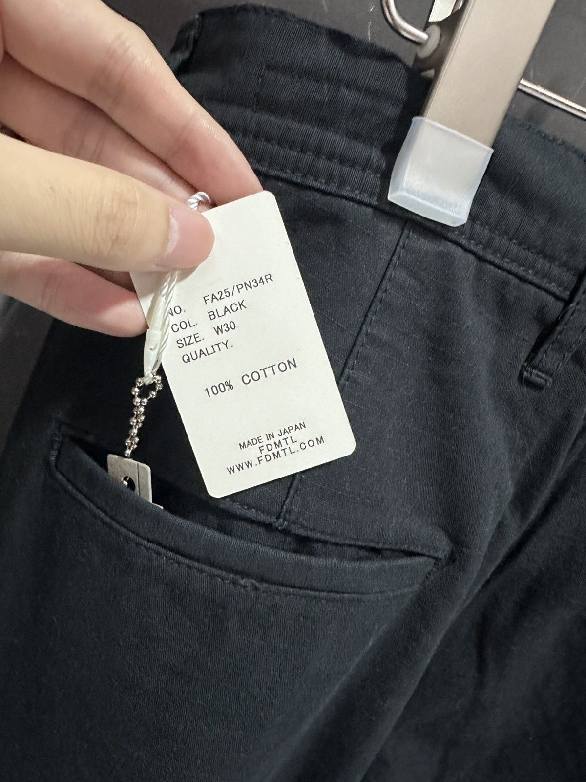 FDMTL Fdmtl Hakama cargo Pants Rinse Size US 30 / EU 46 - 3 Thumbnail