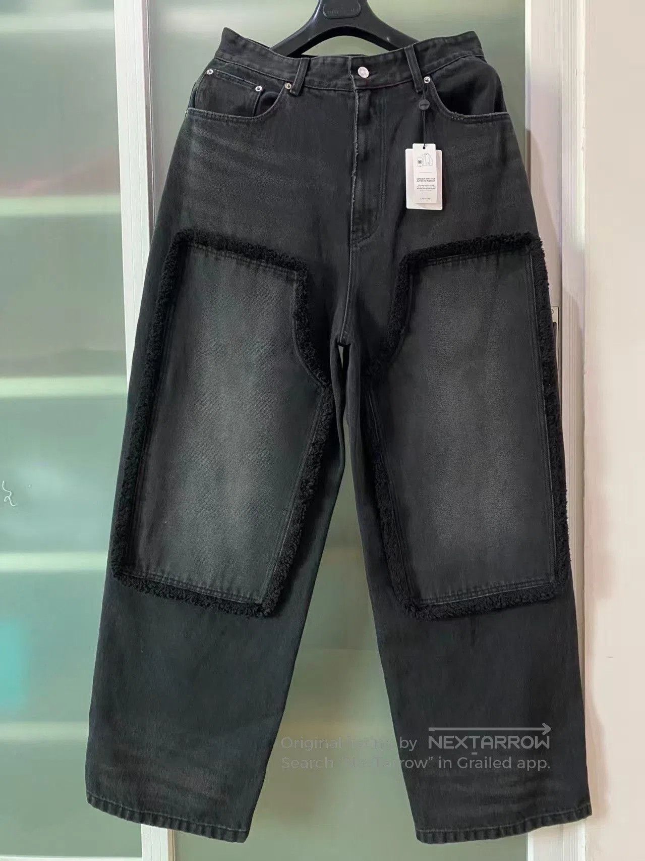 WE11DONE we11done Loose Mid-Rise Straight Pants. Size US 30 / EU 46 - 1 Thumbnail