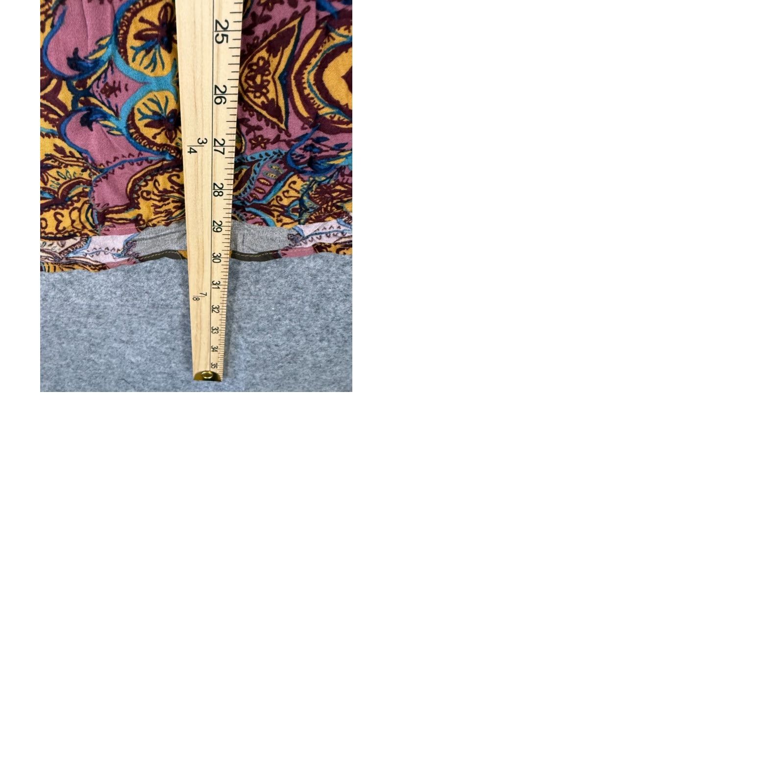 Free People Free People Dress Womens 4 Multicolor Ossie Vibes Tunic Boho Long Sleeve Size S / US 4 / IT 40 - 9 Thumbnail