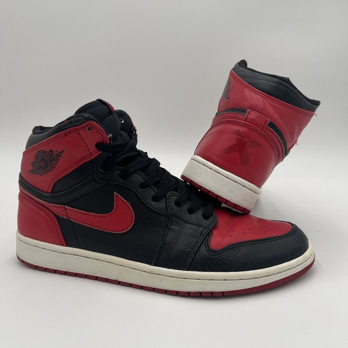 Jordan Brand × Nike Jordan 1 Banned Bred X 2010 OG Rare Size 11 Size US 11 / EU 44 - 1 Thumbnail