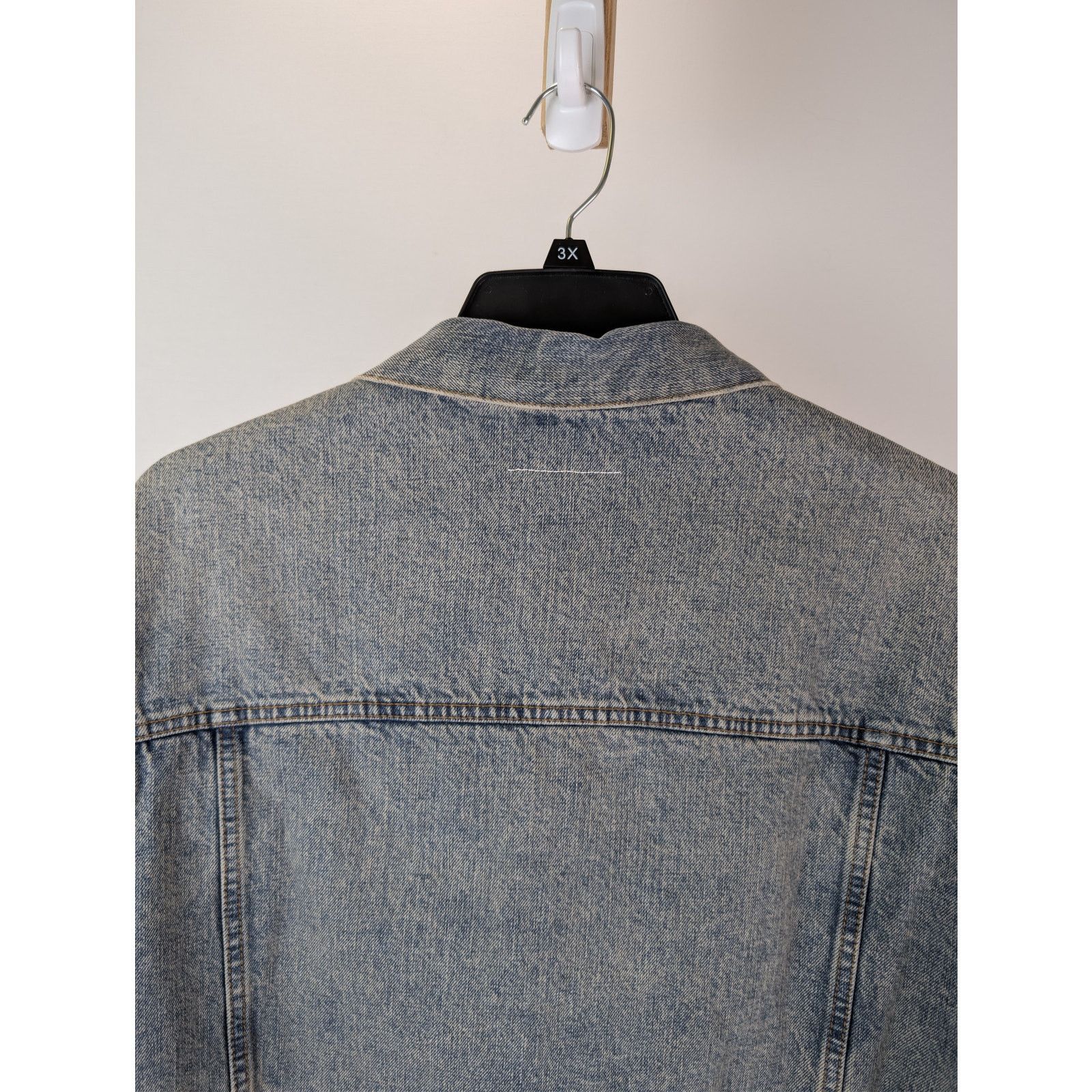 Maison Margiela o1rshd1 Contrast-front Denim Jacket in Blue Size US M / EU 48-50 / 2 - 15 Thumbnail