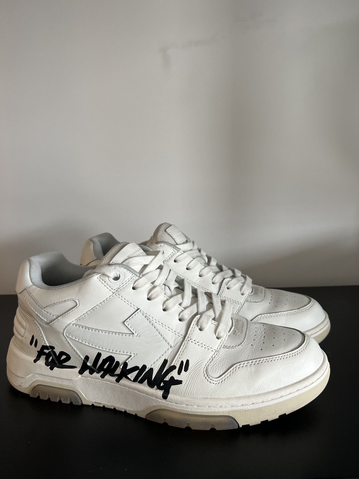 Off-White OFF-WHITE Out of Office Sneaker White Size US 10 / EU 43 - 3 Thumbnail