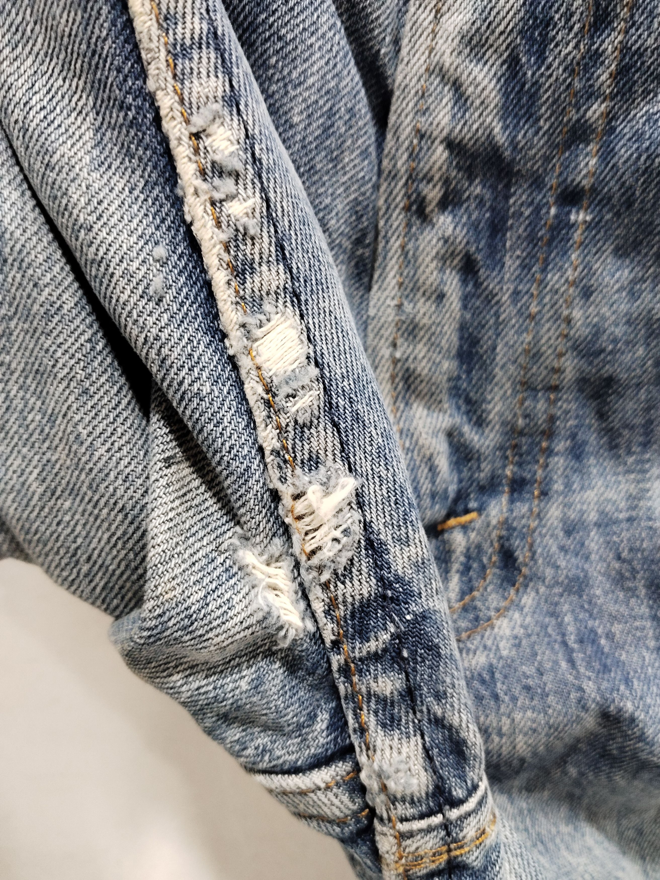 Levi's × Levi's Vintage Clothing × Vintage Vintage 80s Levis Orange Tag Faded Jeans Size US 30 / EU 46 - 5 Thumbnail
