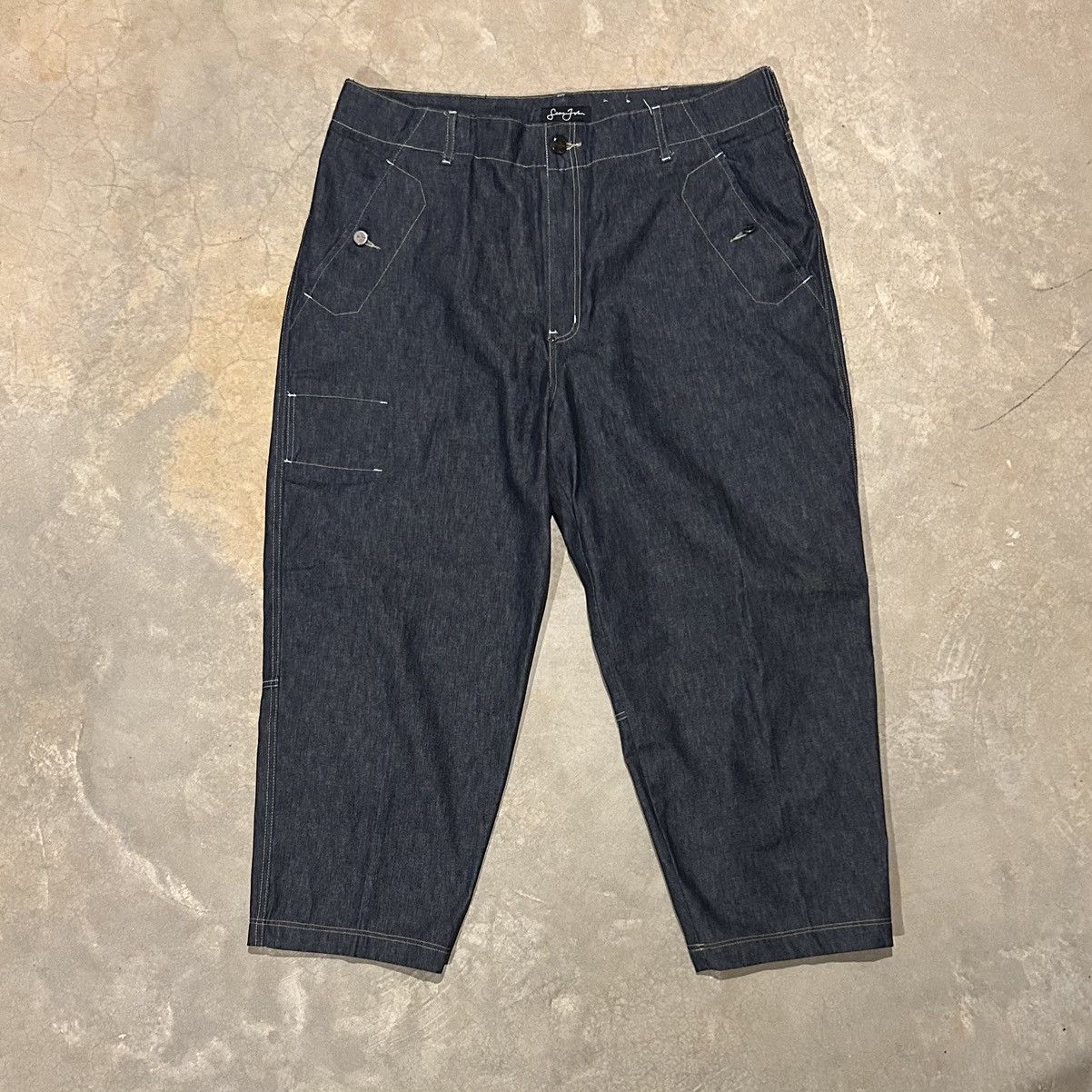 JNCO × Sean John × Southpole Crazy Vintage Y2K Sean John Baggy Stash Pocket Jeans Cyber Size US 40 / EU 56 - 5 Thumbnail