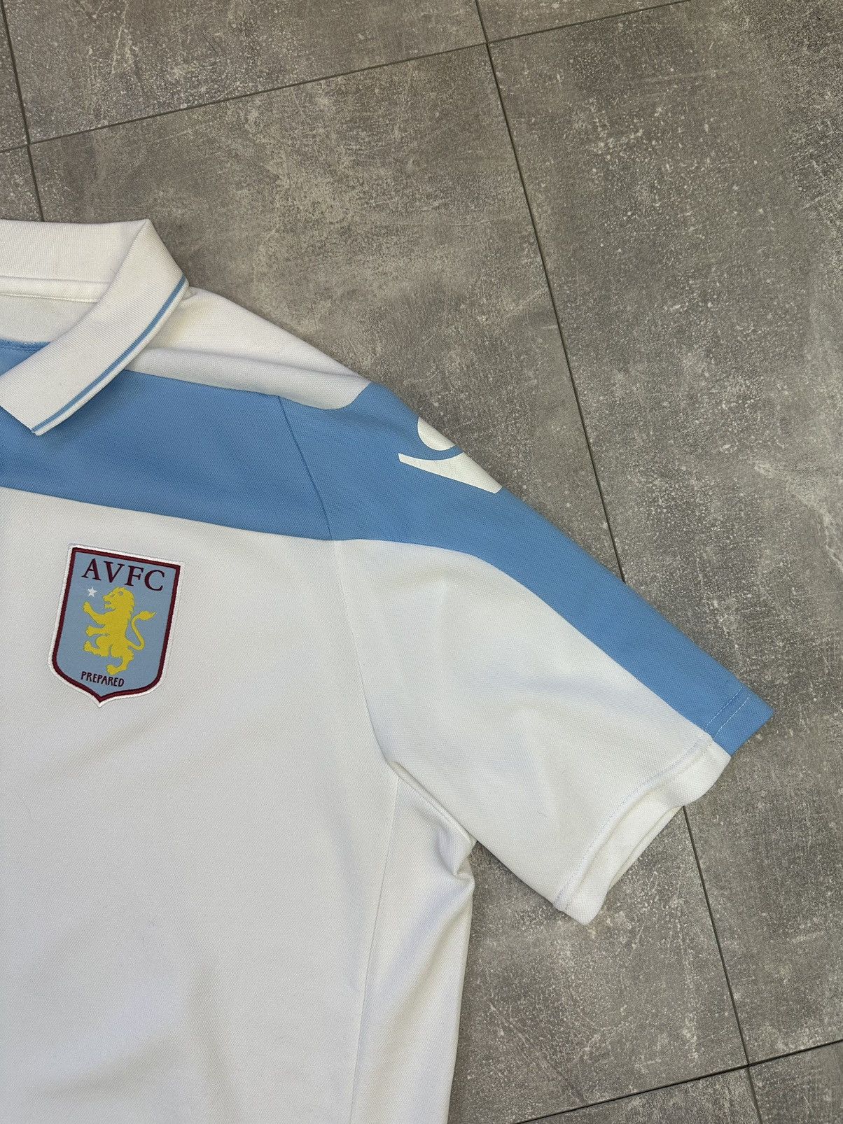 Vintage Macron Aston Vila Vintage Soccer Polo Size US XL / EU 56 / 4 - 4 Thumbnail