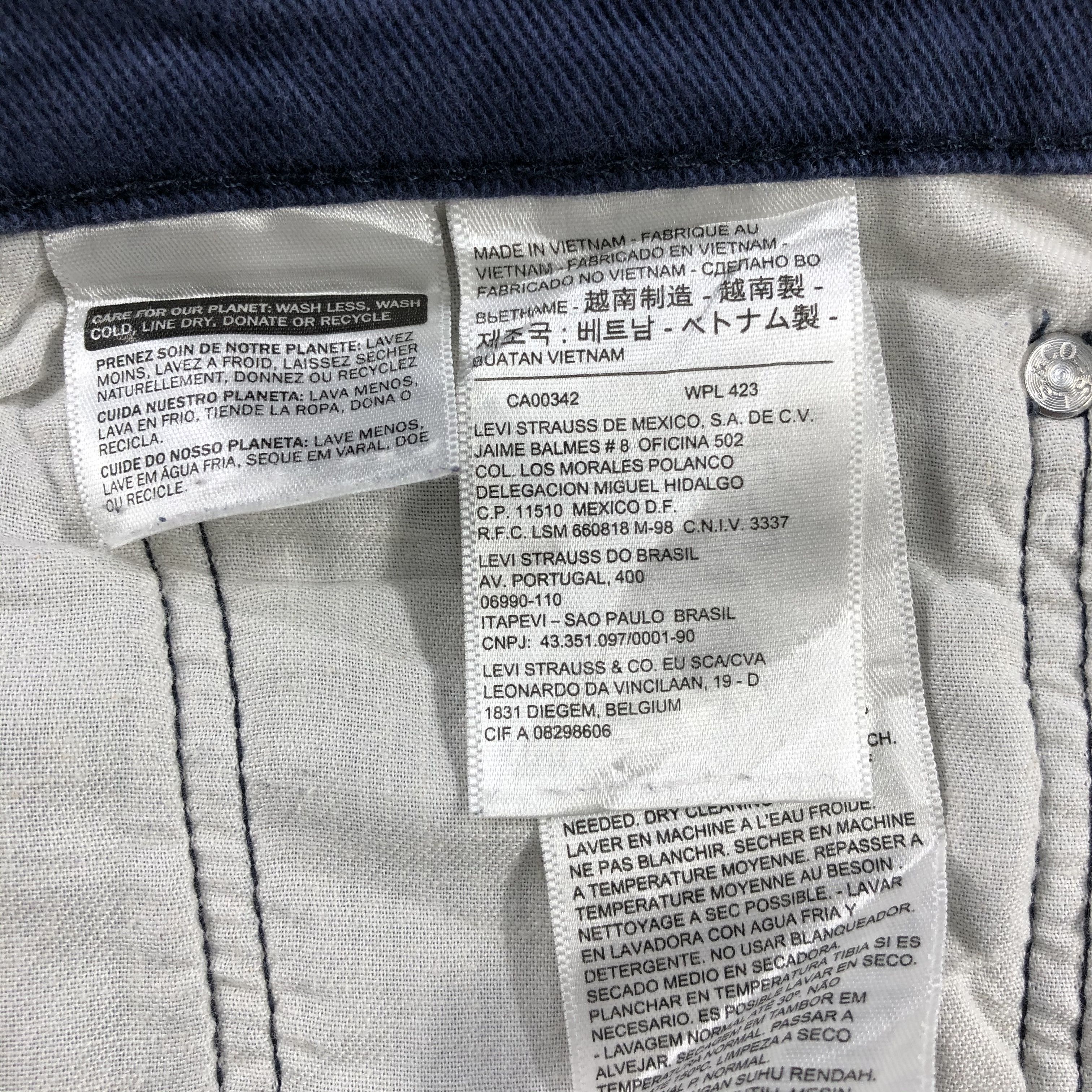 Levi's × Vintage Vintage Levis 511 Jeans-J2119 Size US 37 - 9 Thumbnail