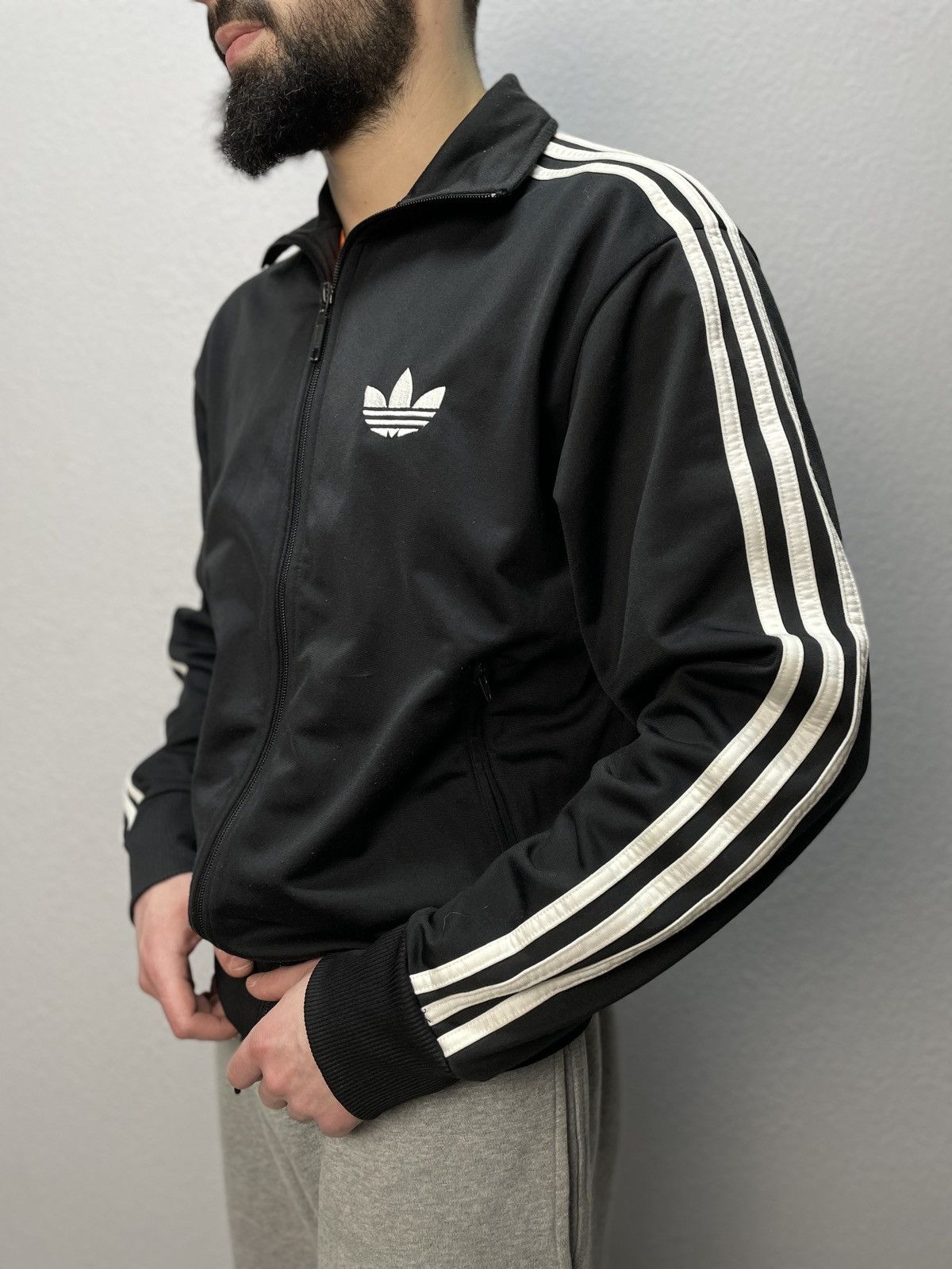 Adidas Vintage 00s Balenciaga Style Adidas Track Jacket Size US M / EU 48-50 / 2 - 2 Thumbnail