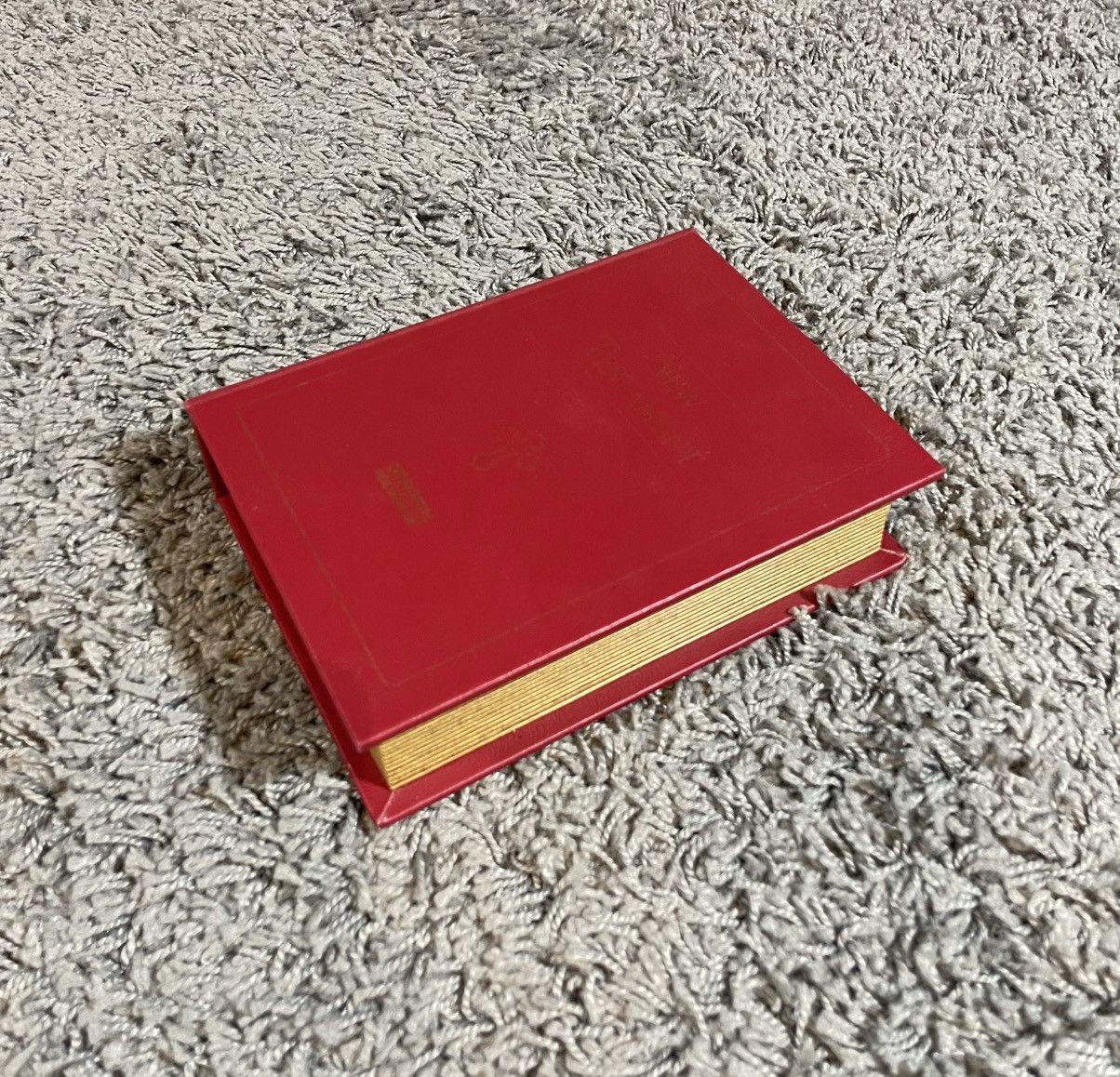 2013FW Supreme Bible Stash New Testament Storage Box