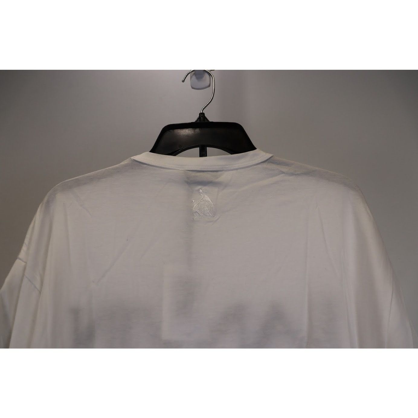 Lanvin o1rshd1 Embroidered Oversize T-Shirt in Optic White Size US S / EU 44-46 / 1 - 9 Thumbnail
