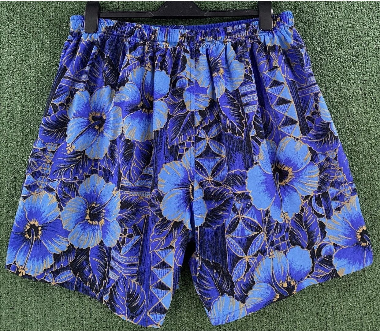 Speedo 90’s Speedo Floral All Over Print Lined Swim Trunks XL Size US 40 / EU 56 - 8 Thumbnail