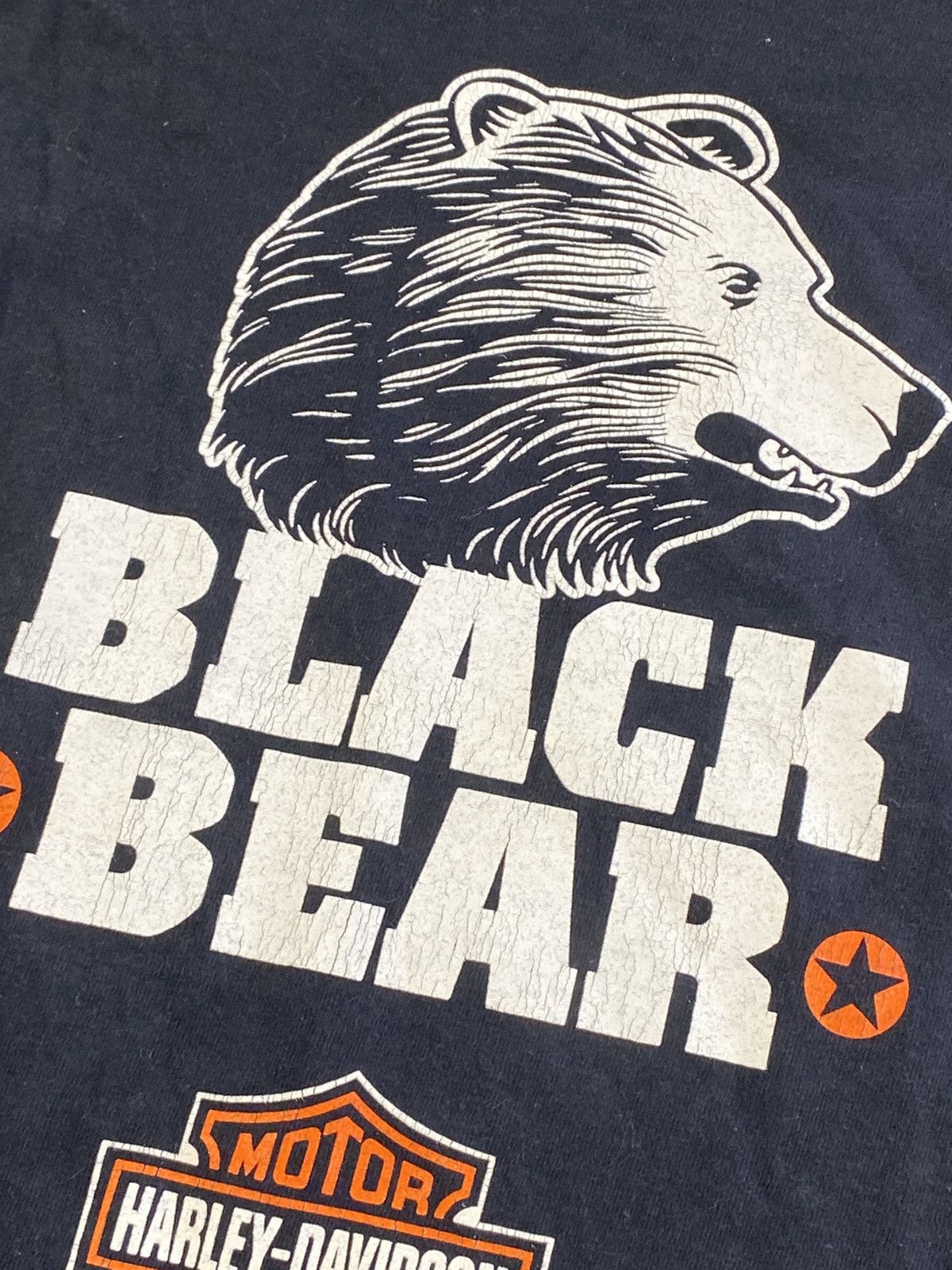 Harley Davidson Harley Davidson 1996 Black Bear Long Sleeve T-shirt Size: M Size US M / EU 48-50 / 2 - 8 Thumbnail