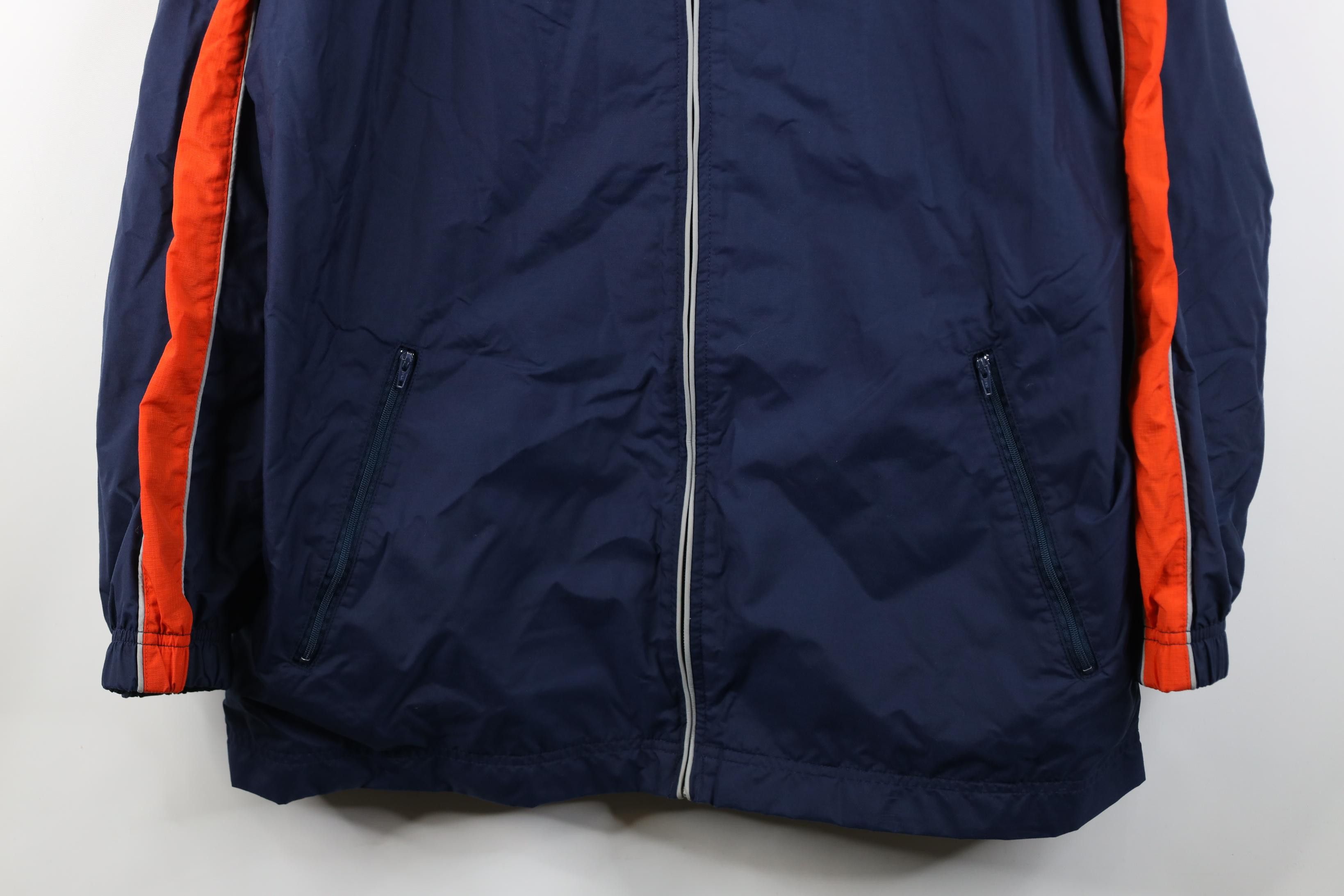 Nike Vintage Y2K Nike Scott Mini Swoosh Lined Windbreaker Jacket Size US L / EU 52-54 / 3 - 3 Thumbnail