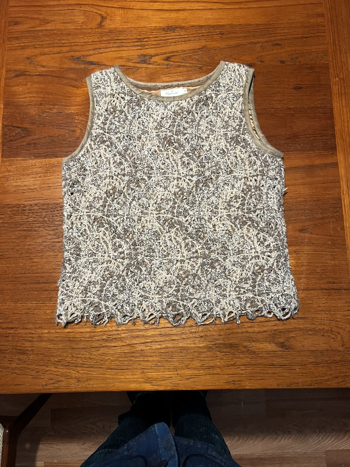 Faconnable Faconnable wool knit tank top vest Size M / US 6-8 / IT 42-44 - 1 Thumbnail