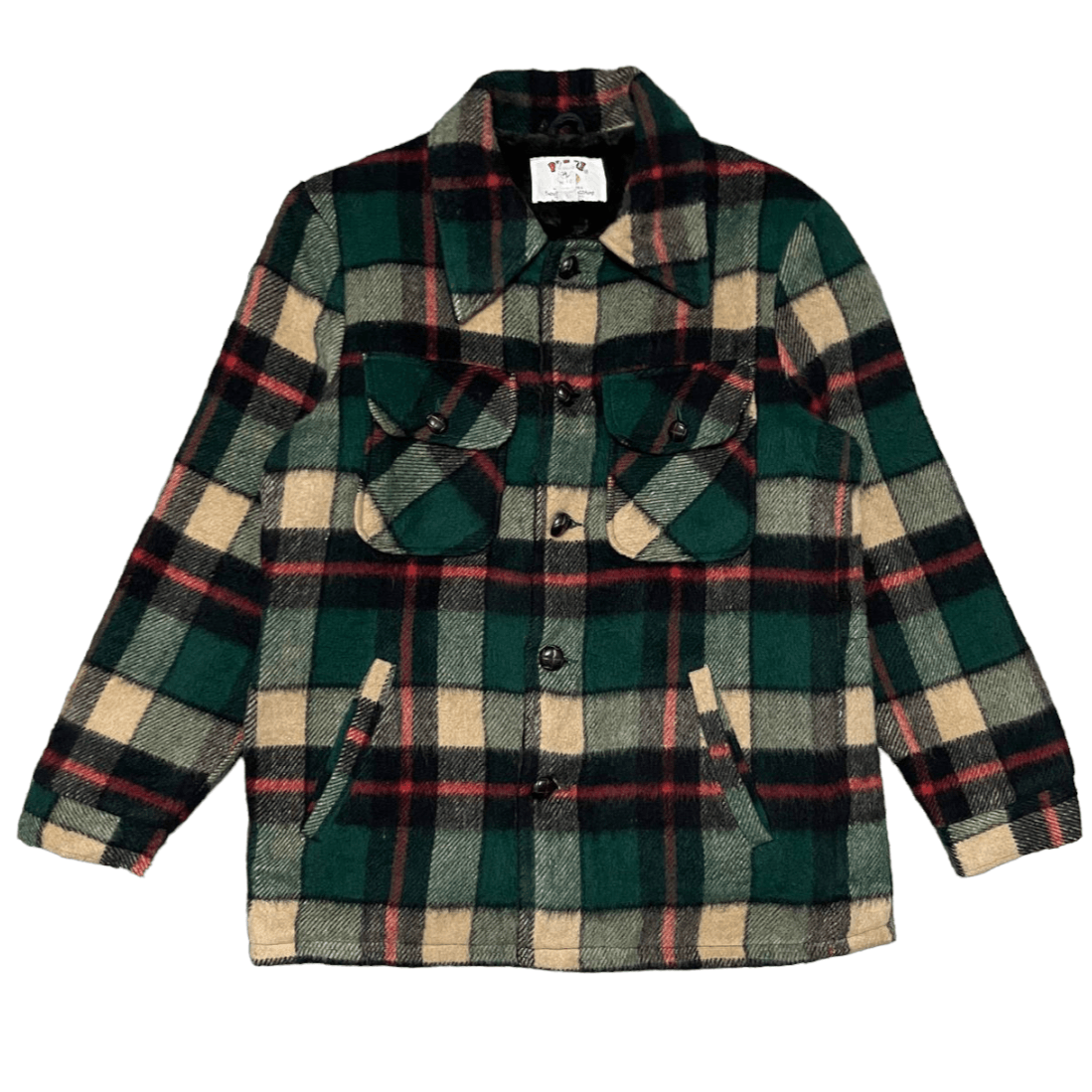 Vintage Vintage Paiji Plaid Flannel Wool Jacket Size US L / EU 52-54 / 3 - 1 Thumbnail