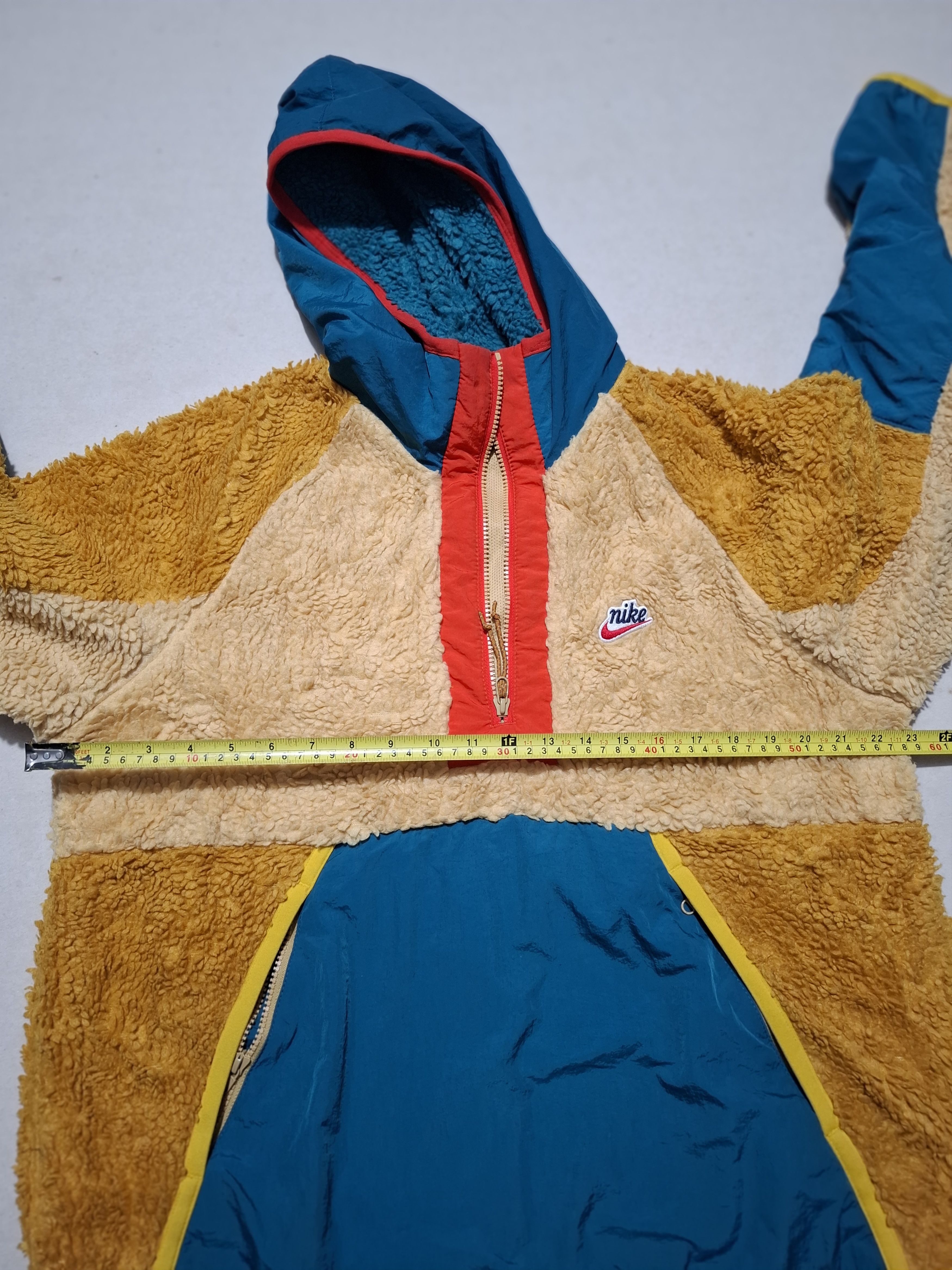 Nike Nike Fleece Sherpa Half Zip Pull Over Retro Jacket L Size US M / EU 48-50 / 2 - 12 Thumbnail