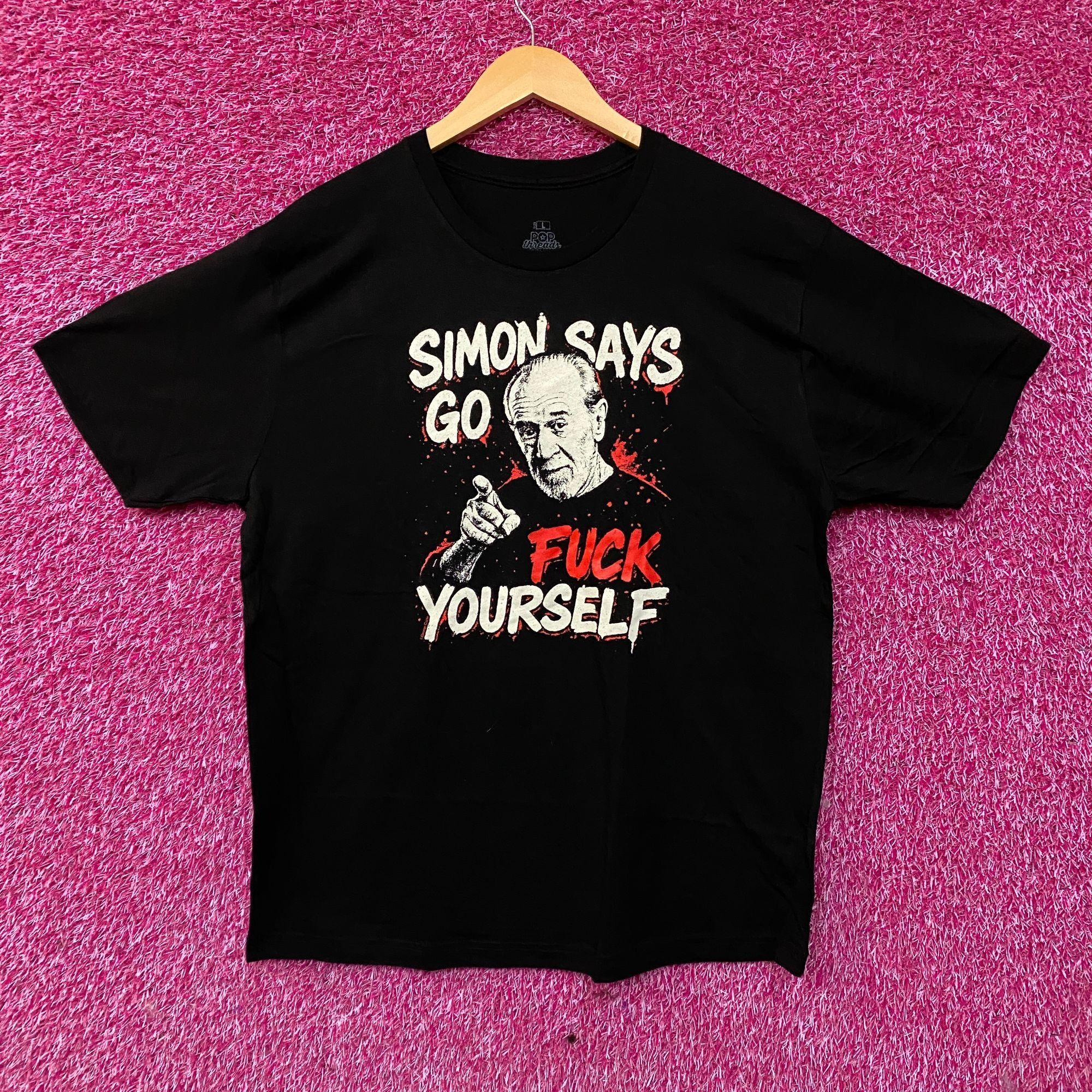 Other George Carlin Simon Says Comedy T-Shirt Large Size US L / EU 52-54 / 3 - 1 Thumbnail
