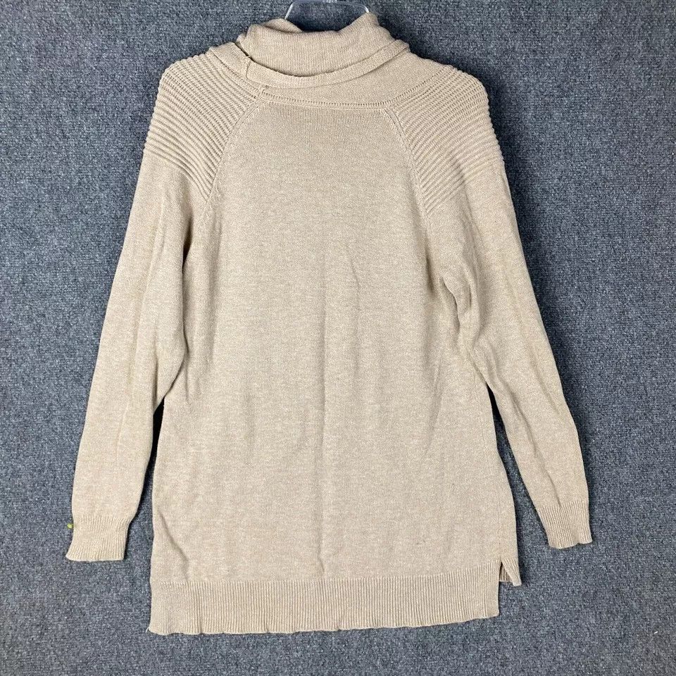 Other Leo & Nicole Sweater Women's Large Pullover Knit Cowl Neck Size L / US 10 / IT 46 - 7 Thumbnail