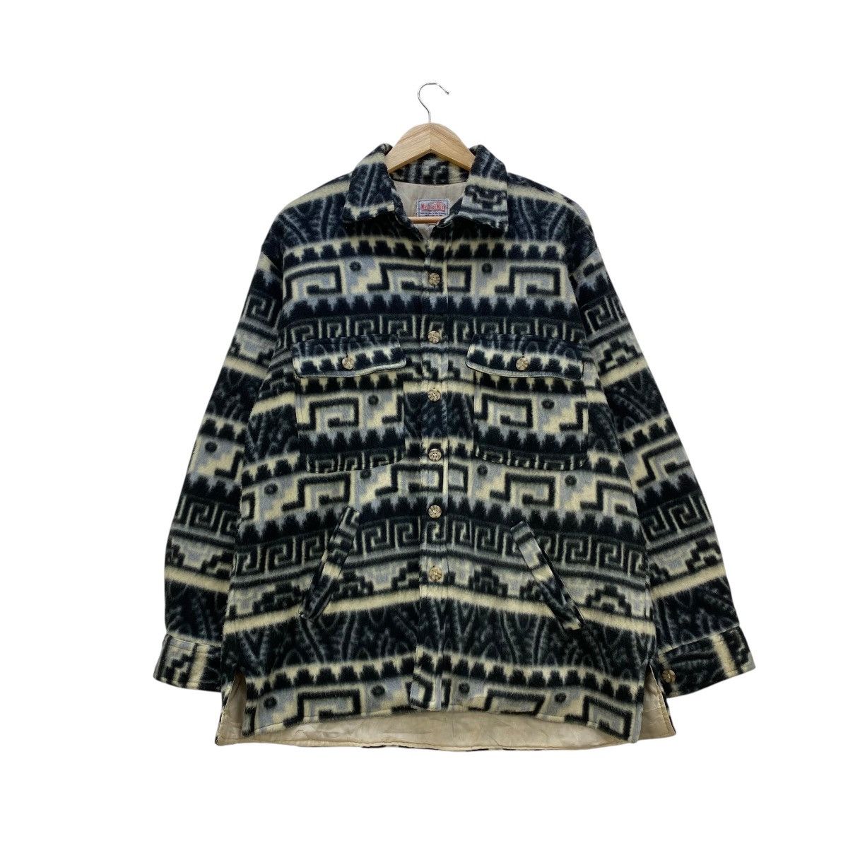 In The Attic 🔥Vintage MacHope Overprint Shirt Jacket Size US M / EU 48-50 / 2 - 1 Thumbnail