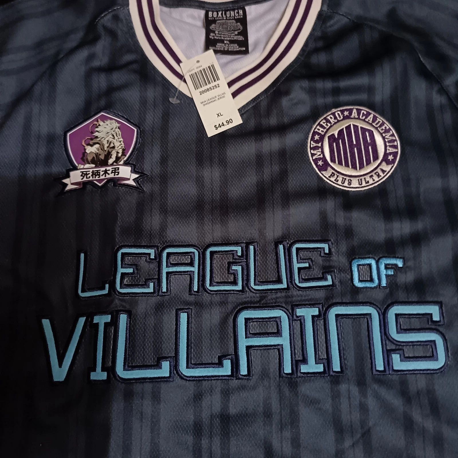 Anime Boxlunch My Hero Academia Tomura Shigaraki Soccer Jersey Size US XL / EU 56 / 4 - 6 Thumbnail