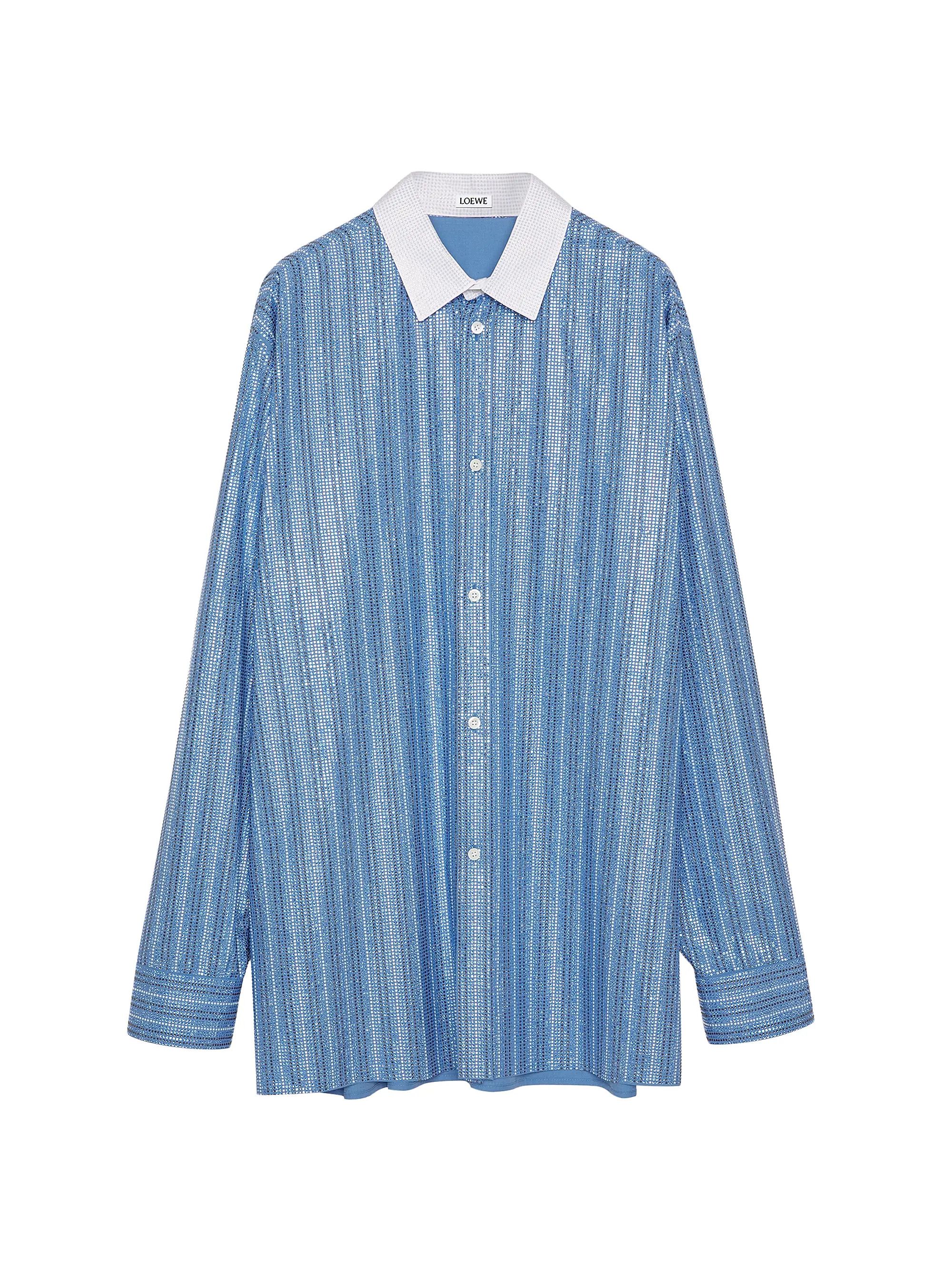 Loewe o1w1db10426 Shirts in Blue Size US M / EU 48-50 / 2 - 1 Thumbnail
