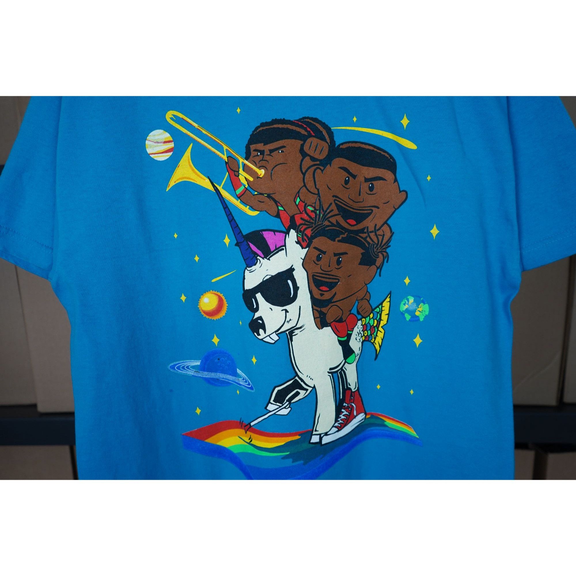 WWE WWE The New Day Cartoonized Wrestling T-Shirt L #371 Size US L / EU 52-54 / 3 - 3 Thumbnail