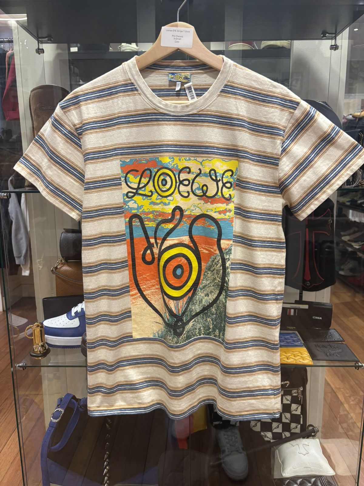 Loewe Loewe Eye Stripe Tee Size US XS / EU 42 / 0 - 1 Thumbnail