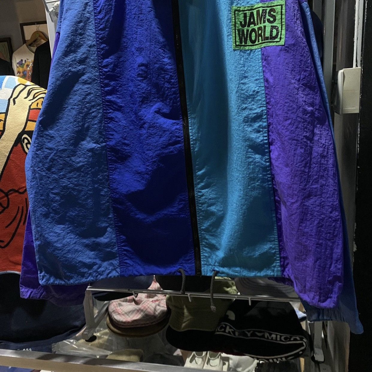 Jams World VTG 90s Jams World Honolulu Hawaii Colorblock Windbreaker Size US XL / EU 56 / 4 - 4 Thumbnail