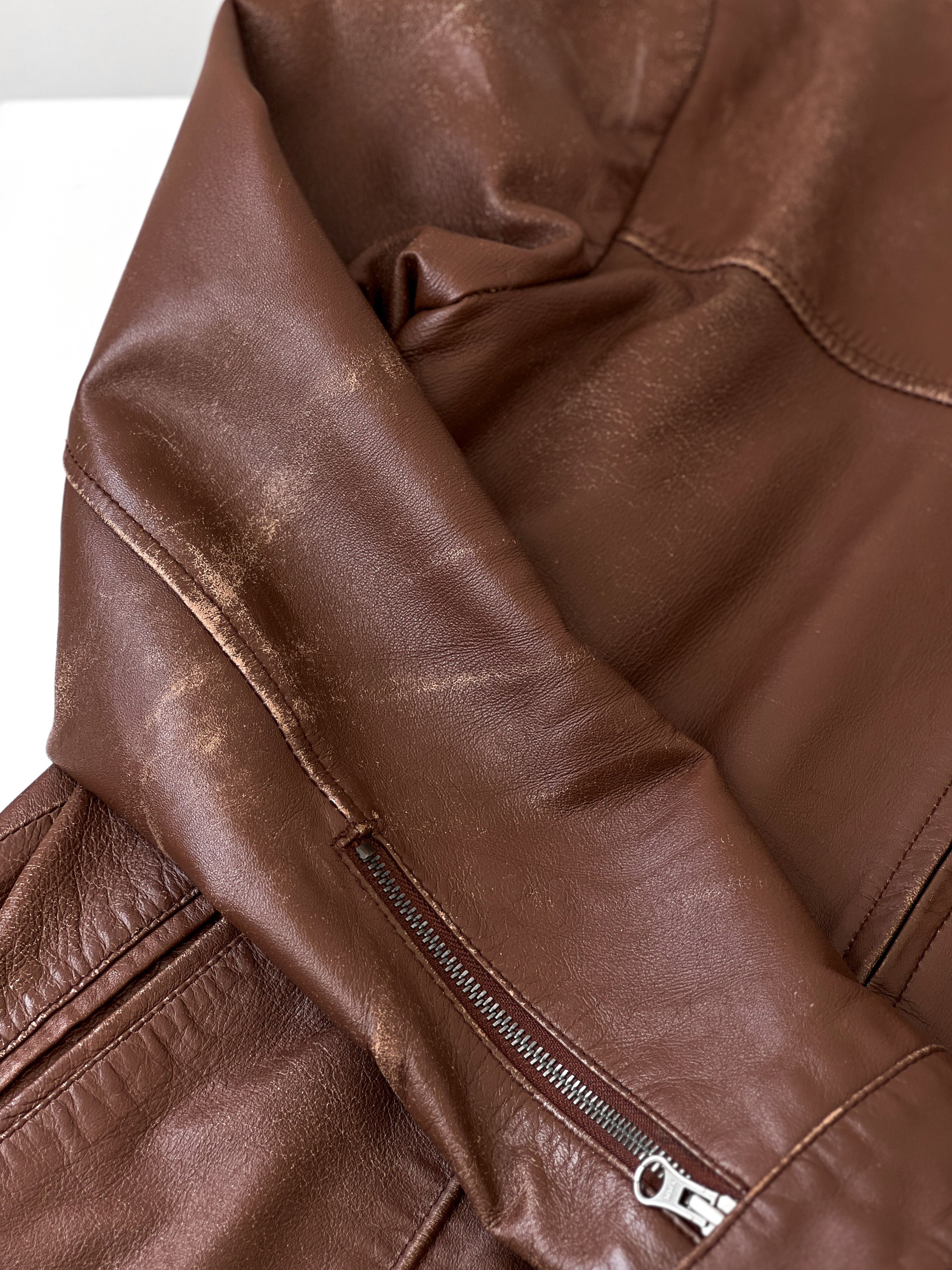 Other Lambskin Leather Quarantined Fashion Leather Jacket Size US M / EU 48-50 / 2 - 12 Thumbnail