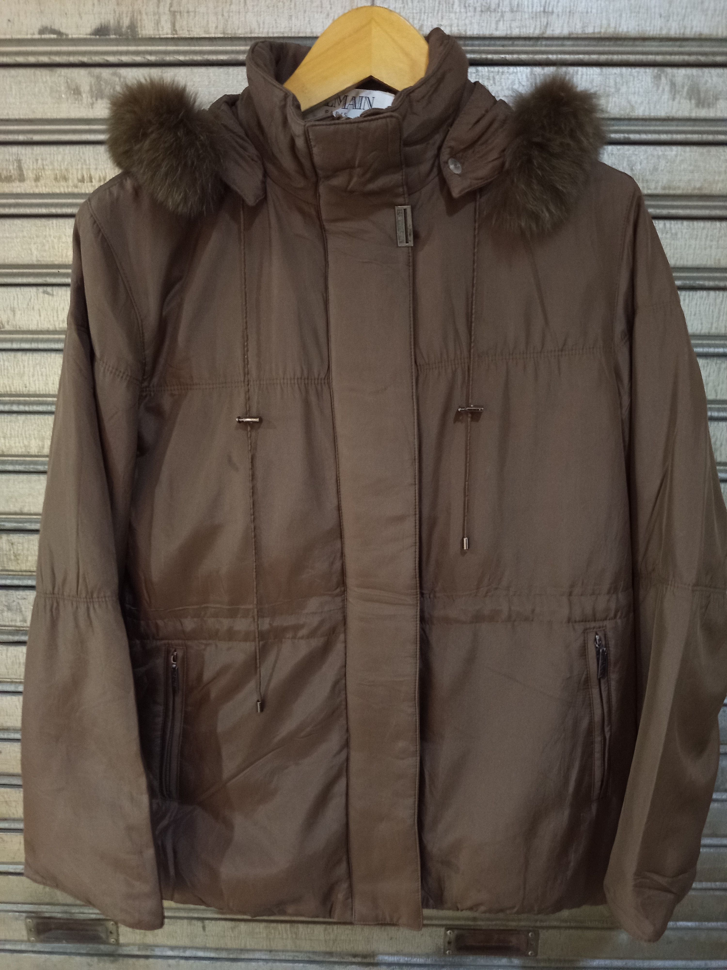 Balmain Balmain Paris Detachable Faux Fur Hood Jacket Size M / US 6-8 / IT 42-44 - 1 Thumbnail
