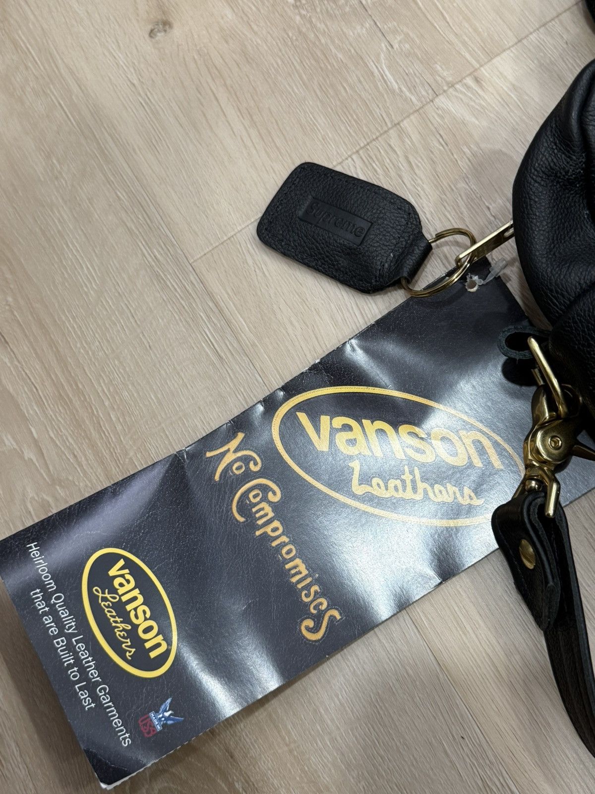 Supreme × Vanson Leathers Supreme Vanson Leathers Spider Web Bag Size ONE SIZE - 14 Thumbnail
