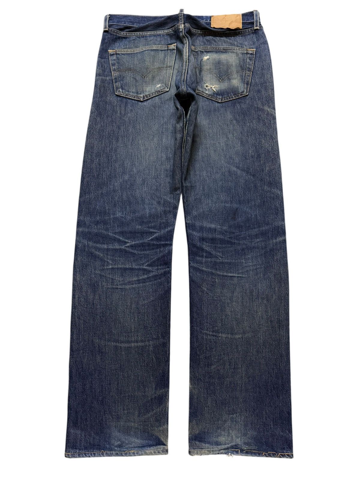 Levi's Vintage Clothing Vintage 90s Levis 501 Faded Mud Wash Distress Regular Fits Size US 32 / EU 48 - 2 Thumbnail
