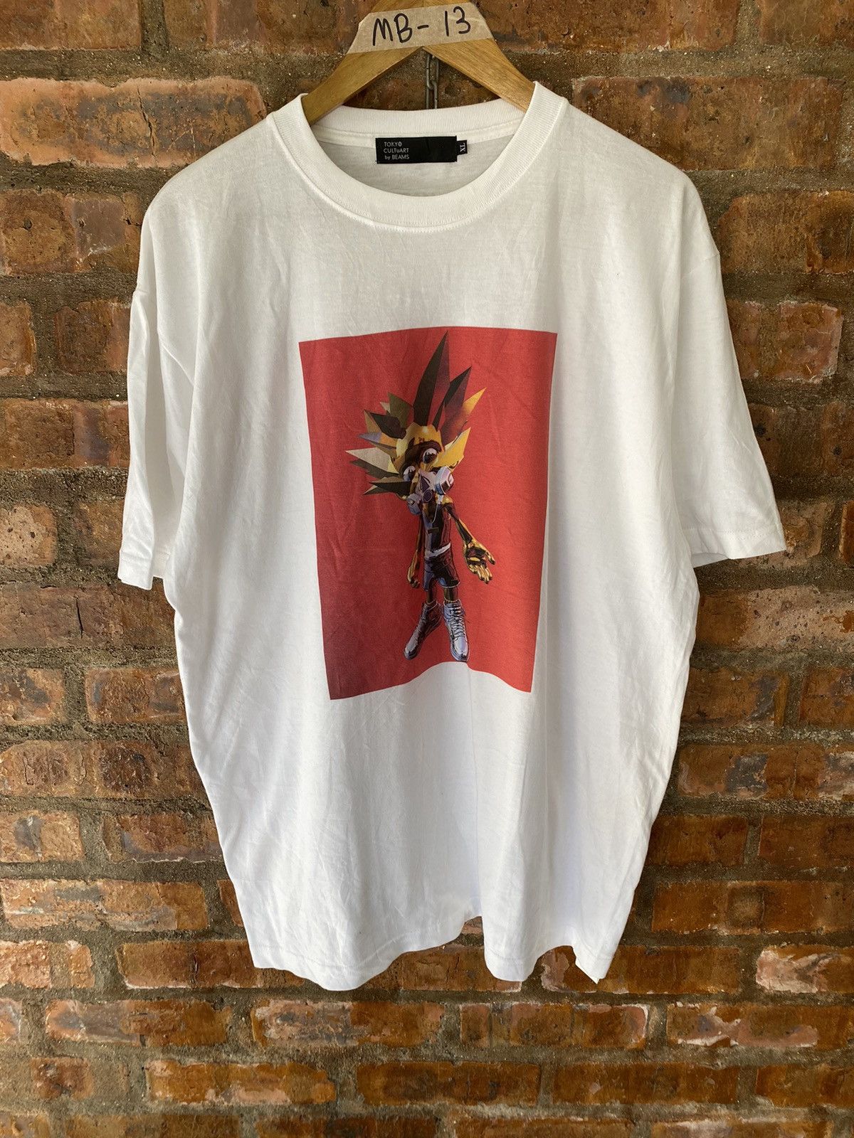 Japanese Brand 2000s YASUMASA YONEHARA Cyberpunk Skate Grafiti art x beams Size US XL / EU 56 / 4 - 2 Thumbnail