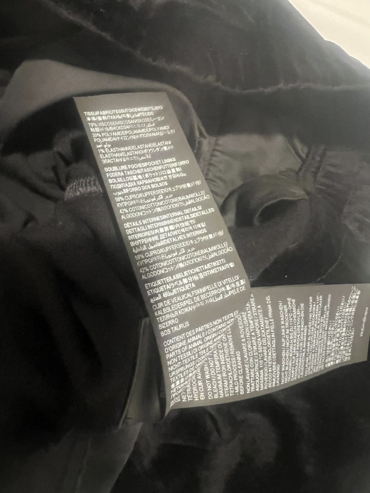 Saint Laurent Paris Saint Laurent velvet joggers pants. XXL $1350 Size US 38 / EU 54 - 12 Thumbnail