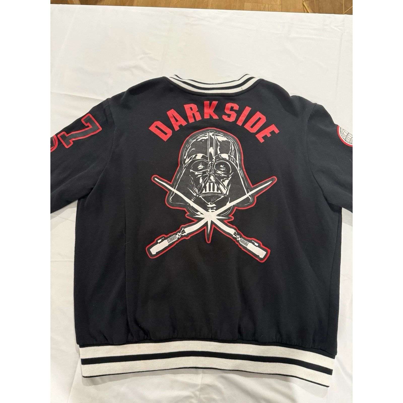 Disney Disney Star Wars Men's Size XL Jacket Black Darth Vader Size US XL / EU 56 / 4 - 2 Thumbnail