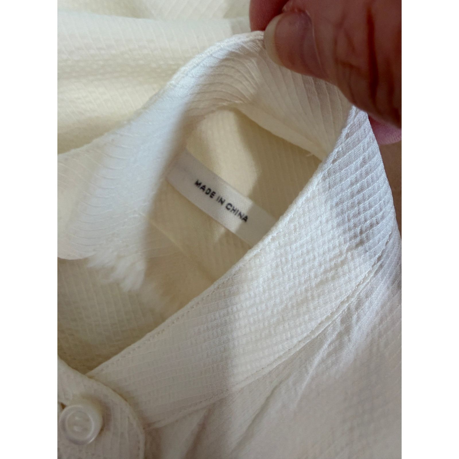 Helmut Lang Helmut Lang Ivory Tie Back Sleeveless Blouse US S Size S / US 4 / IT 40 - 12 Thumbnail