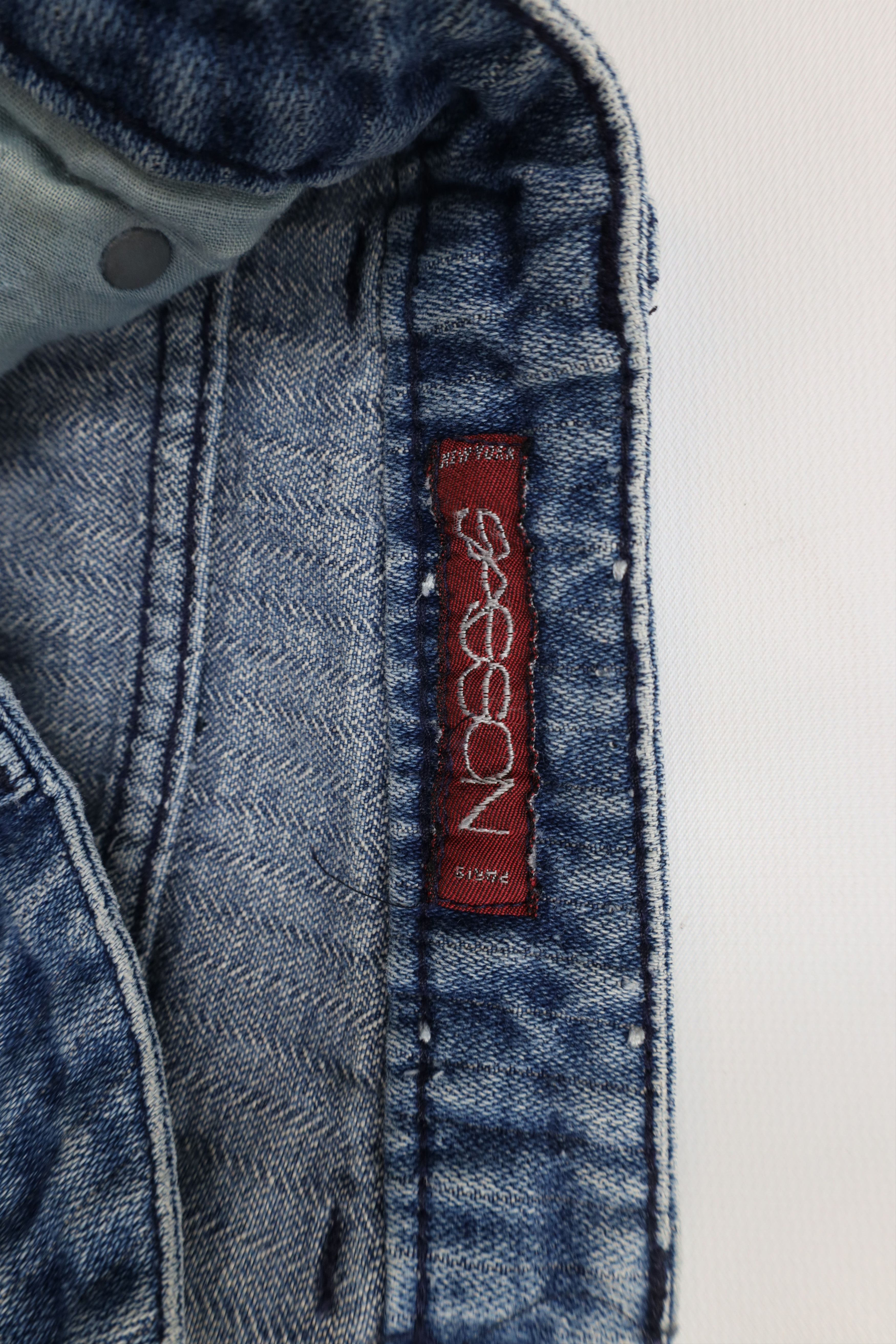 Vintage Vintage 90s Streetwear Straight Leg Denim Jeans Blue Cotton Size 32" / US 10 / IT 46 - 9 Thumbnail