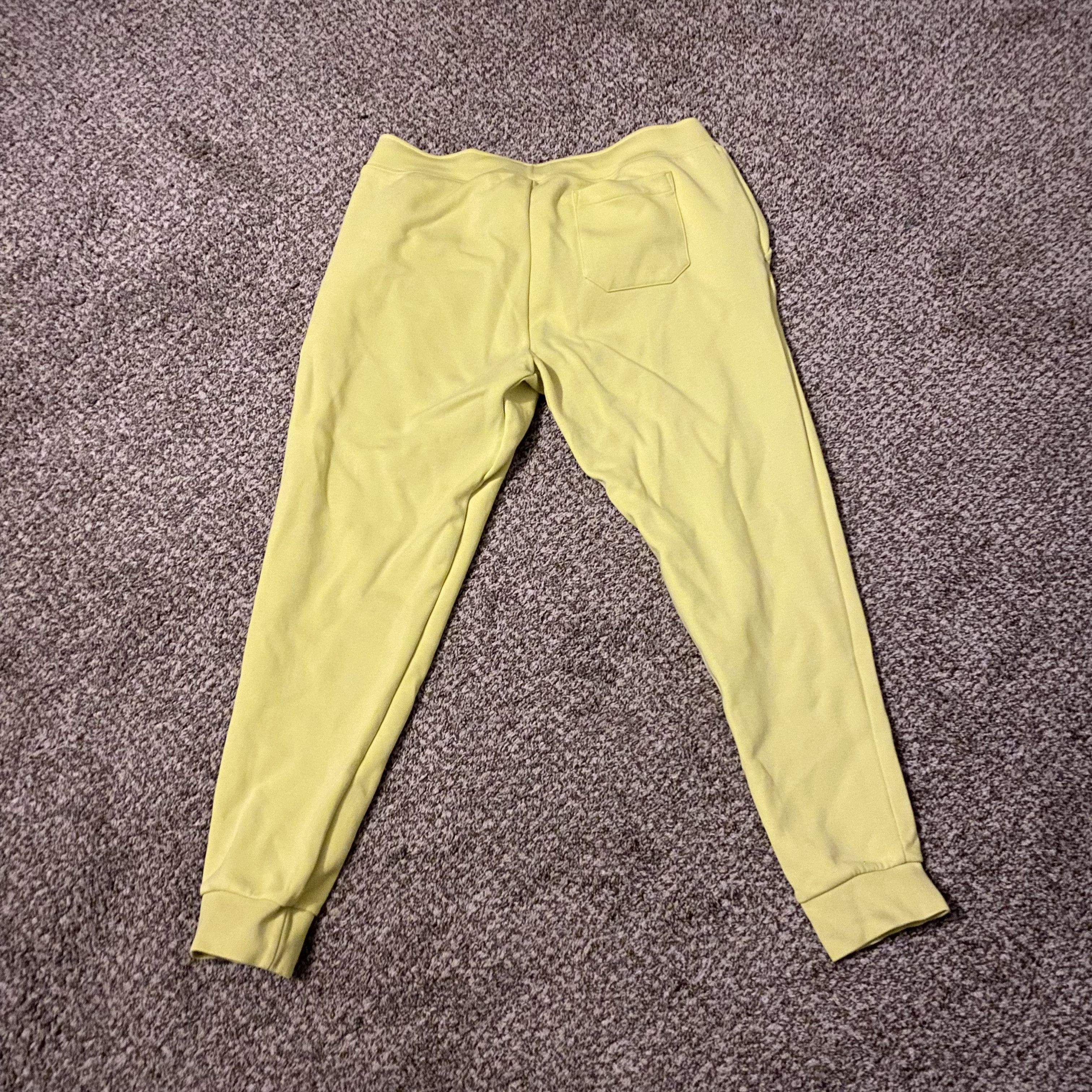 Polo Ralph Lauren Lime Green Polo Sweatpants Size US 37 - 2 Thumbnail