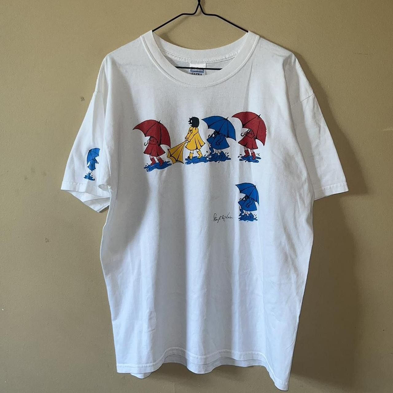 Vintage Vintage Fine Art of Shelley McVittie ‘Morton Salt’ Style Tee Size US L / EU 52-54 / 3 - 1 Thumbnail
