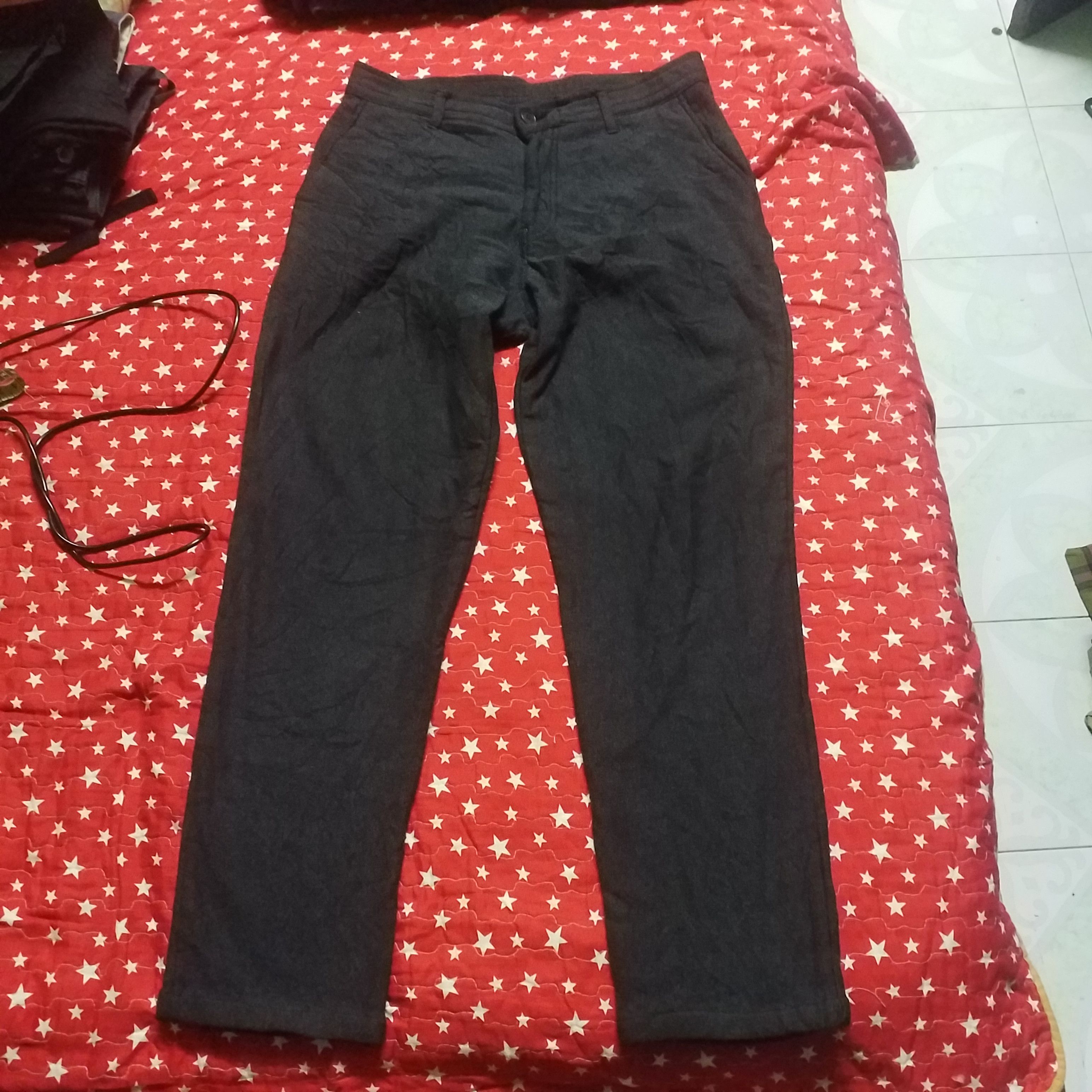 Japanese Brand CHINO SWEATPANT GOOD FOR COLD SEASON SIZE 32 TO 36 Size US 36 / EU 52 - 1 Thumbnail