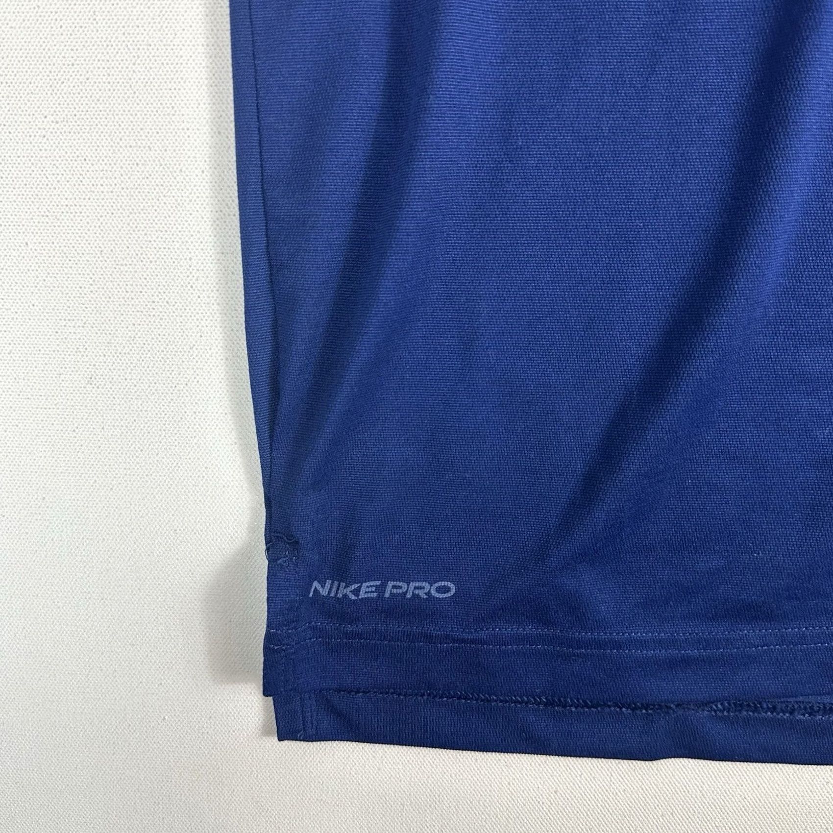 Nike Nike Pro Hoodie Men Medium CJ4613-011 Blue Gym Training Pullover Size US M / EU 48-50 / 2 - 5 Thumbnail