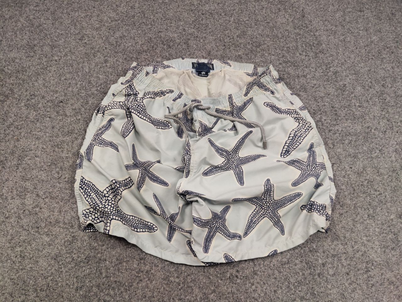 Vilebrequin Vilebrequin Design Casual printed Blue sea ​​pattern Shorts Size US 36 / EU 52 - 2 Thumbnail