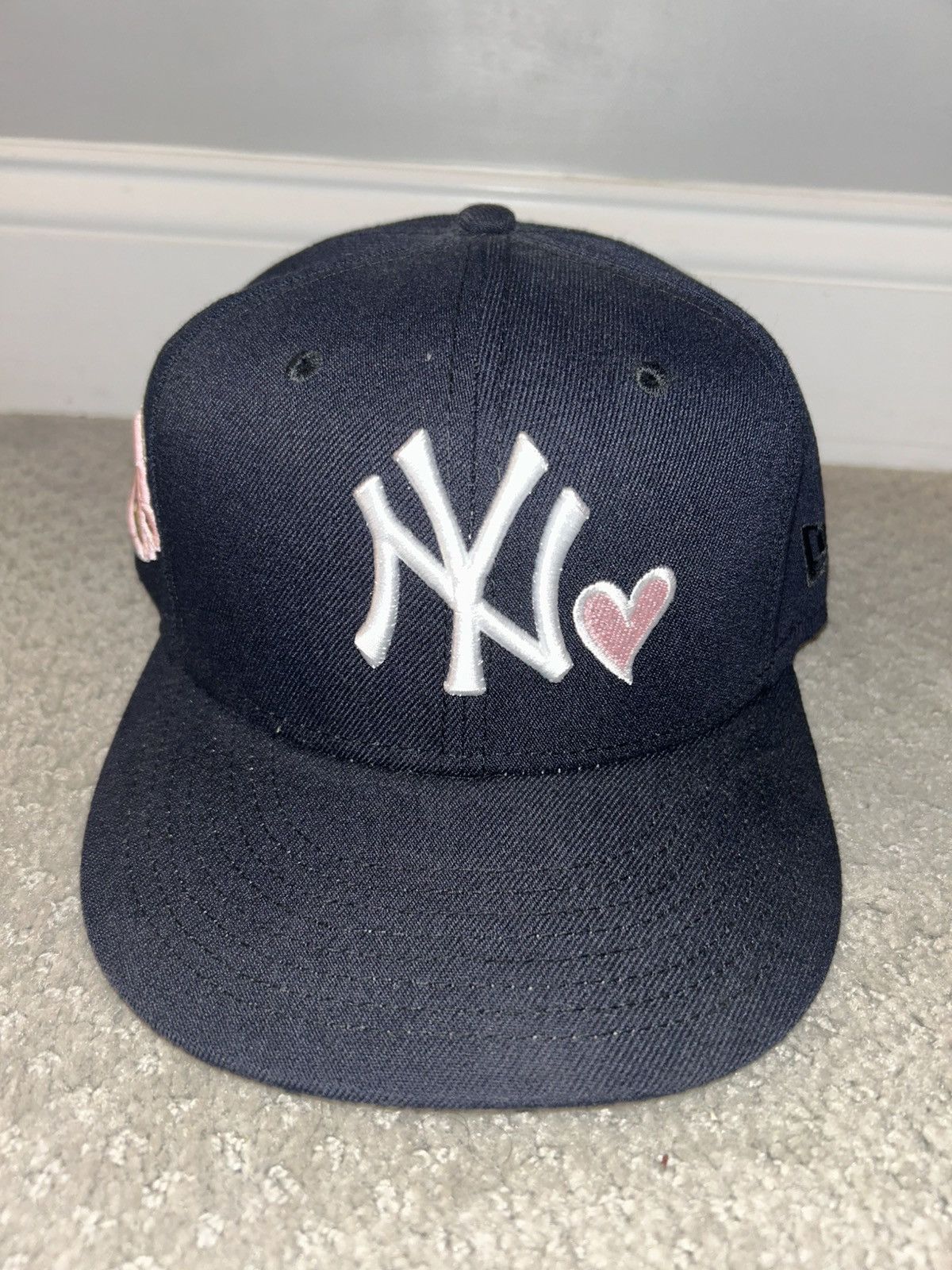New Era 7 1/2 Side-Patch Yankees New-Era Fitted Size ONE SIZE - 3 Thumbnail