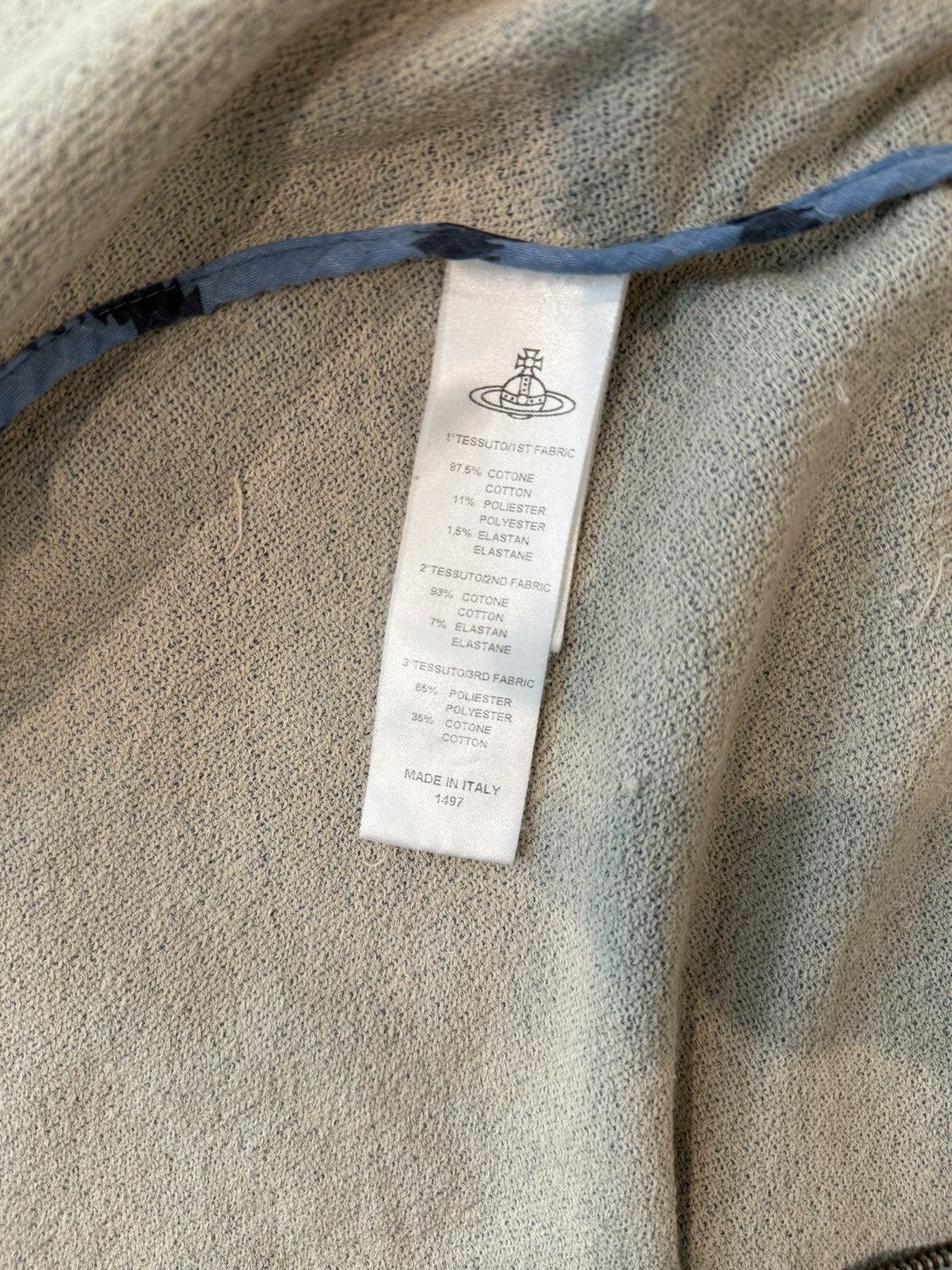 Vivienne Westwood Vivienne Westwood Anglomania Faded Denim Hoodie Size US L / EU 52-54 / 3 - 10 Thumbnail
