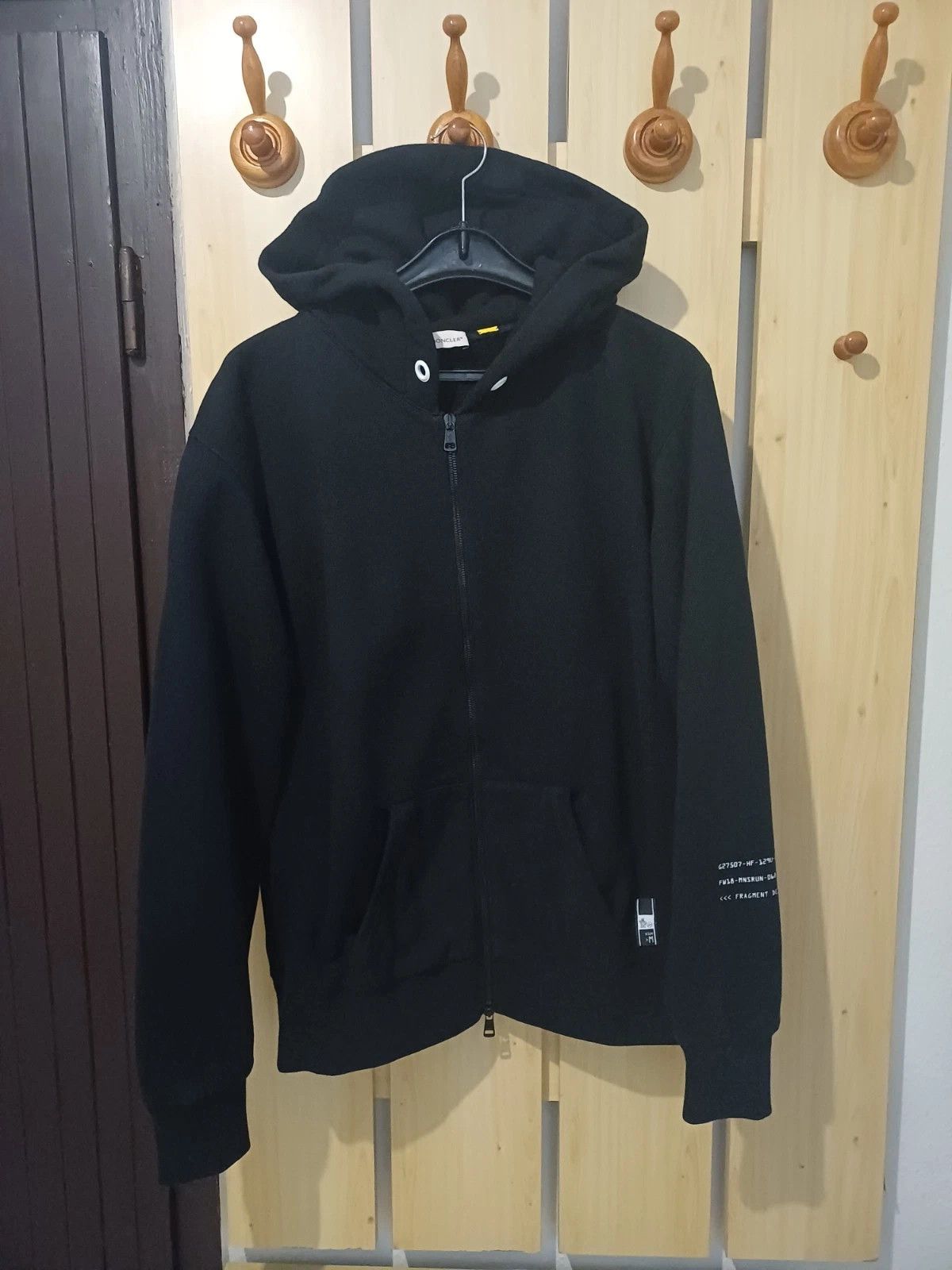 Moncler 7 Moncler Fragment Hiroshi Fujiwara Hoodie Black - Size M Size US M / EU 48-50 / 2 - 1 Thumbnail
